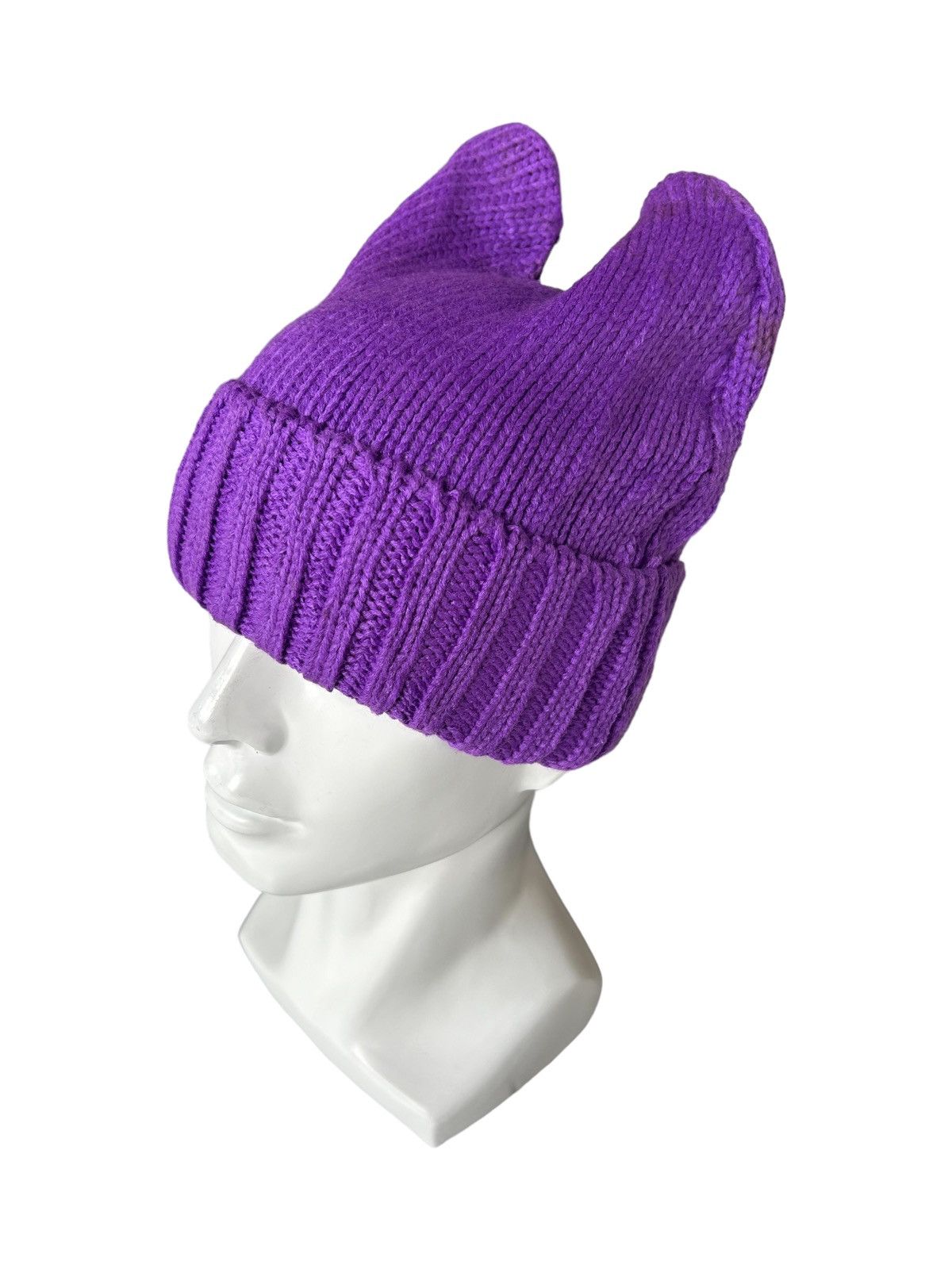 14th Addiction × Hysteric Glamour × Japanese Brand Horn Devil knitt Beanie Hats ☠️ Size ONE SIZE - 3 Thumbnail