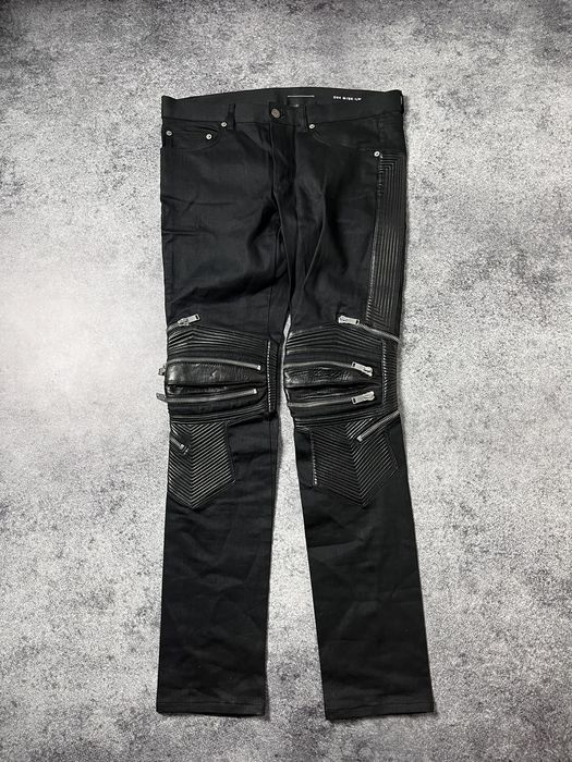 Saint laurent biker on sale pants