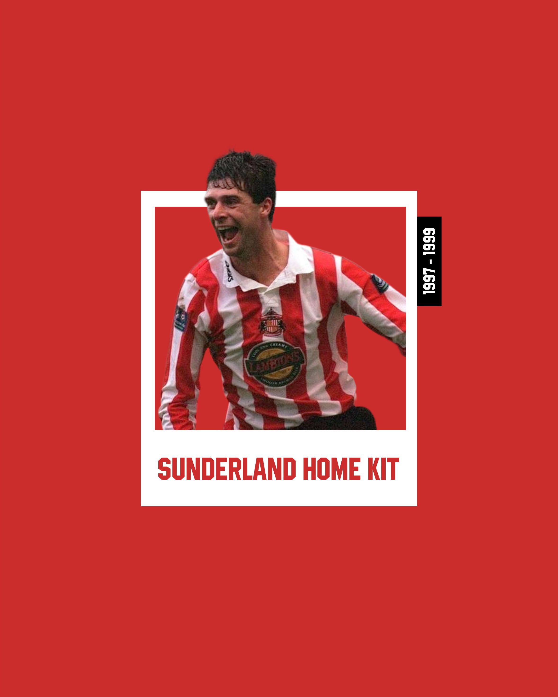 Asics Sunderland AFC Home Kit 1997 1998 1999 Size US M / EU 48-50 / 2 - 11 Thumbnail