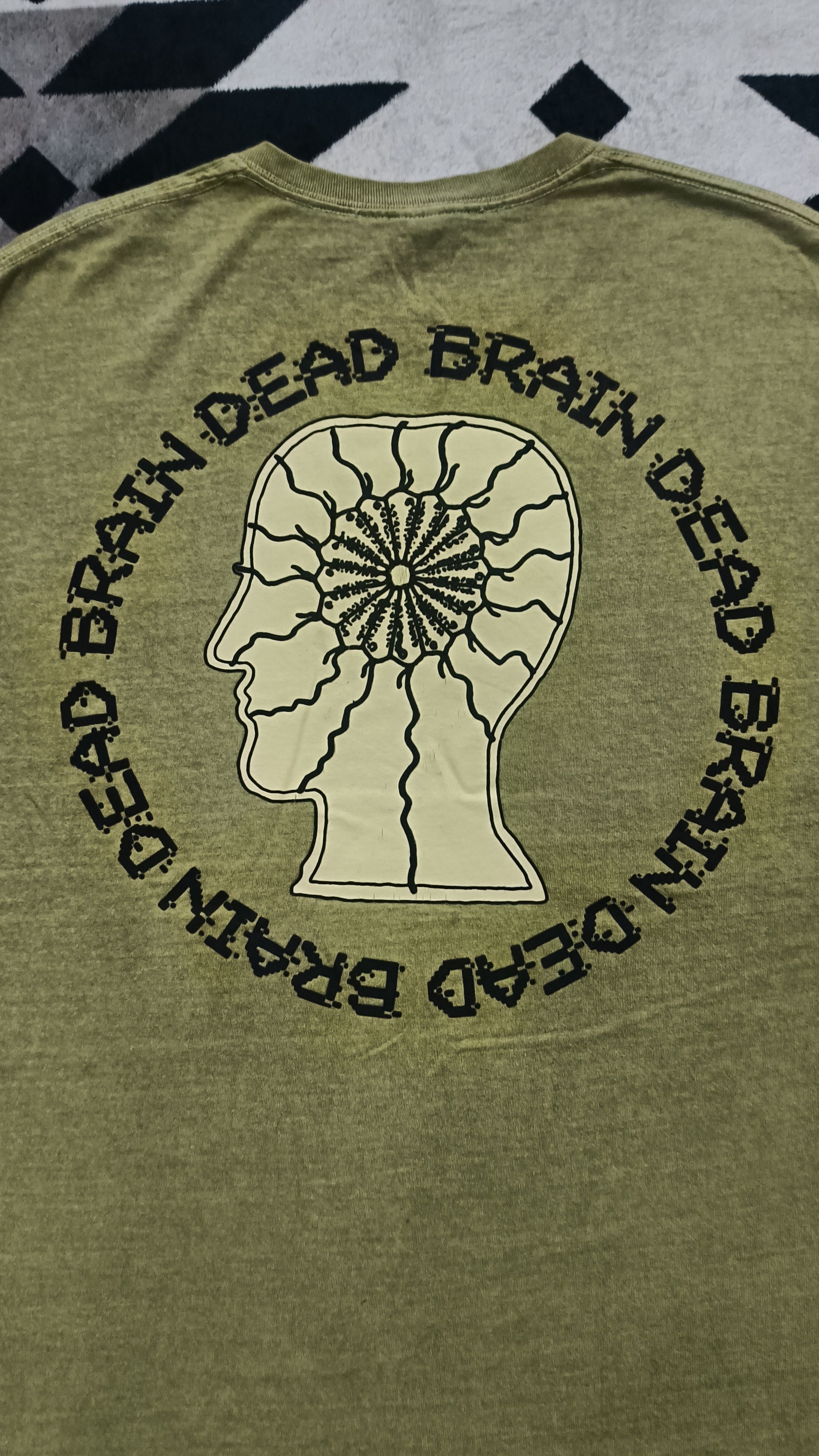 Brain Dead 🔥🔥 Rare Brain Dead Migraine Short Tee Size US XL / EU 56 / 4 - 6 Thumbnail