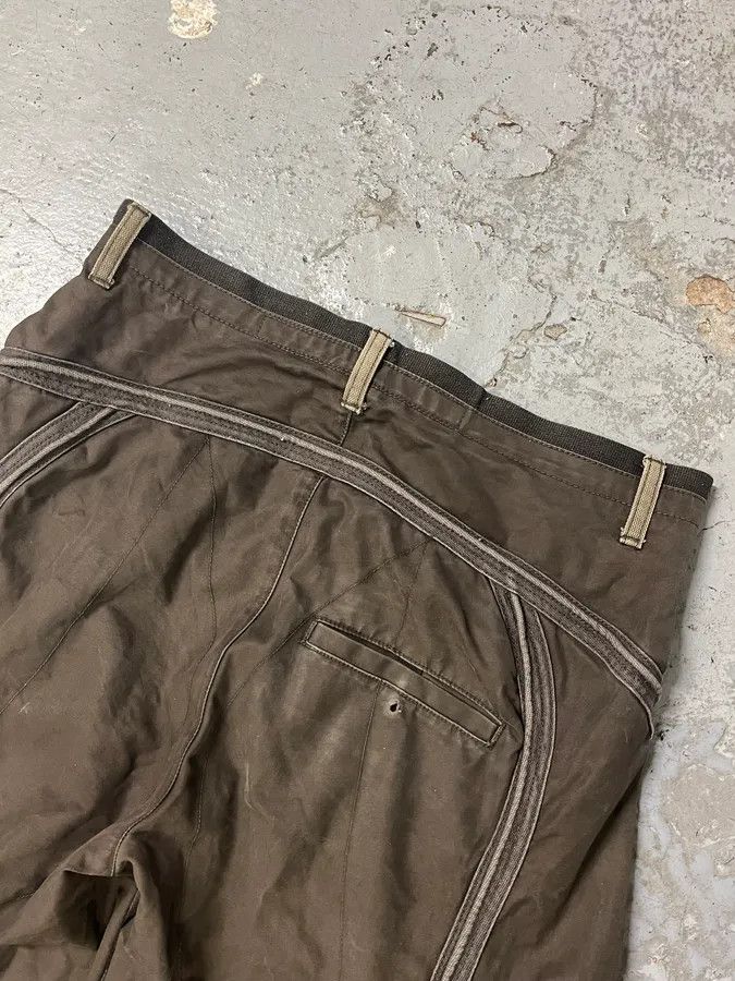 Marithe + Francois Girbaud 2000s Marithé + François Girbaud Brown Avant-Garde Pants Size US 32 / EU 48 - 7 Thumbnail