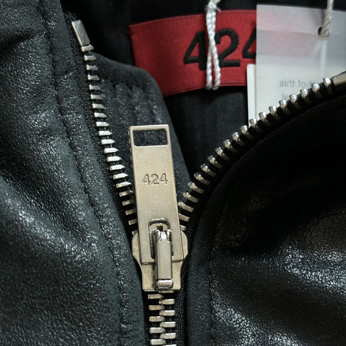 424 424 leather bomber Size US XL / EU 56 / 4 - 3 Thumbnail