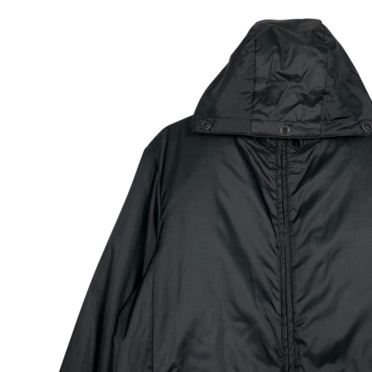Prada Vintage Prada Hooded Nylon Long Jacket Size US L / EU 52-54 / 3 - 10 Thumbnail