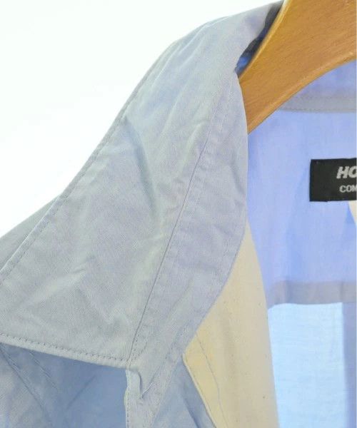 Comme des Garcons Homme Deux Shirt Cotton Long Sleeve Button Up Plain Blue Size US M / EU 48-50 / 2 - 6 Thumbnail