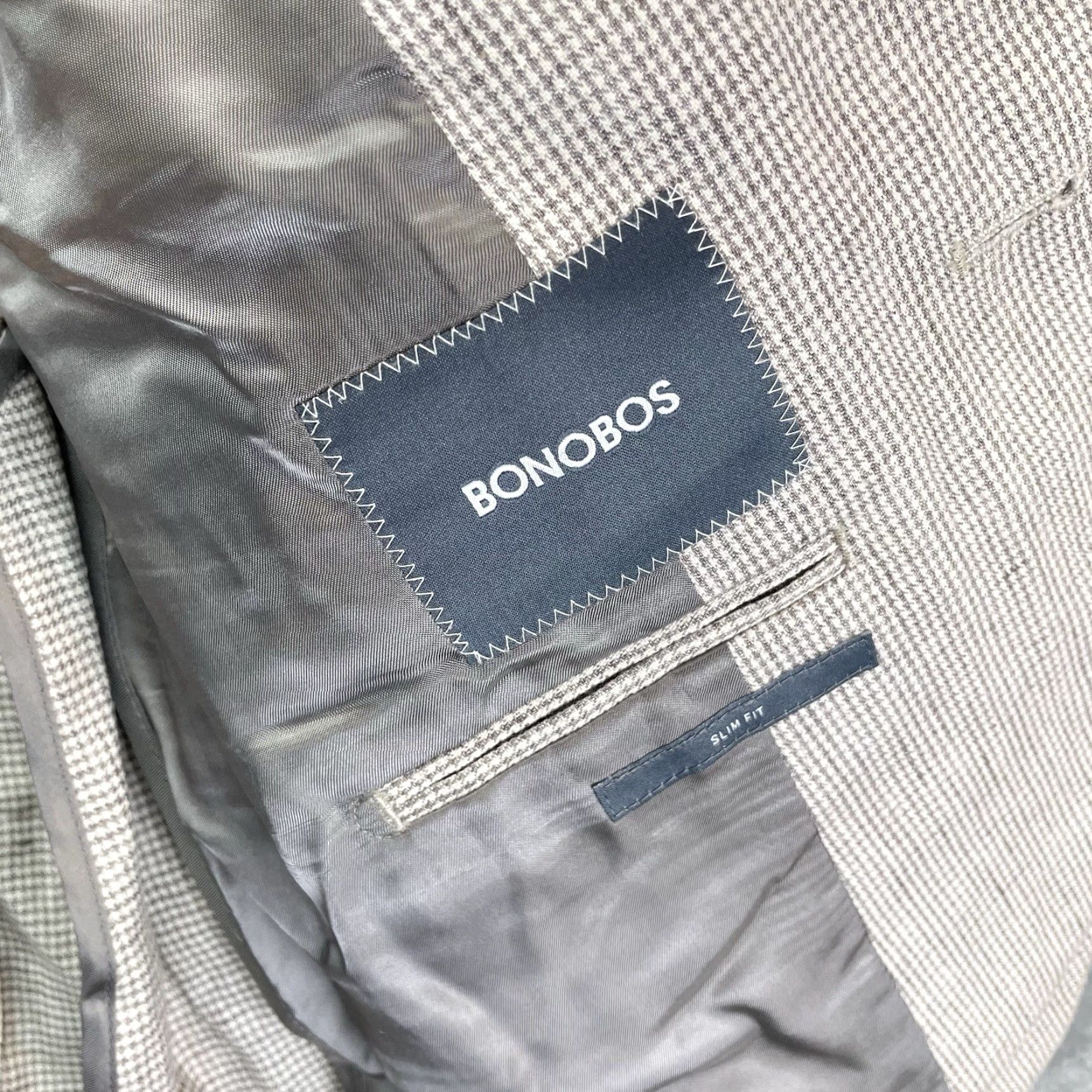 Bonobos Bonobos Blazer Mens size 40r Slim two button jetsetter Casual Jacket Sport Coat Size 40R - 6 Thumbnail