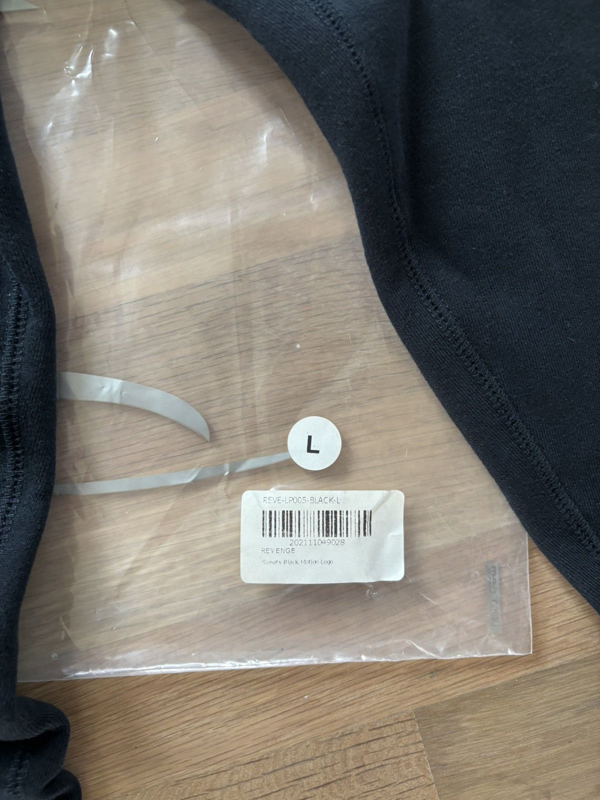Revenge Revenge Motion Logo Black Sweatpants Size Large Size US 34 / EU 50 - 6 Thumbnail