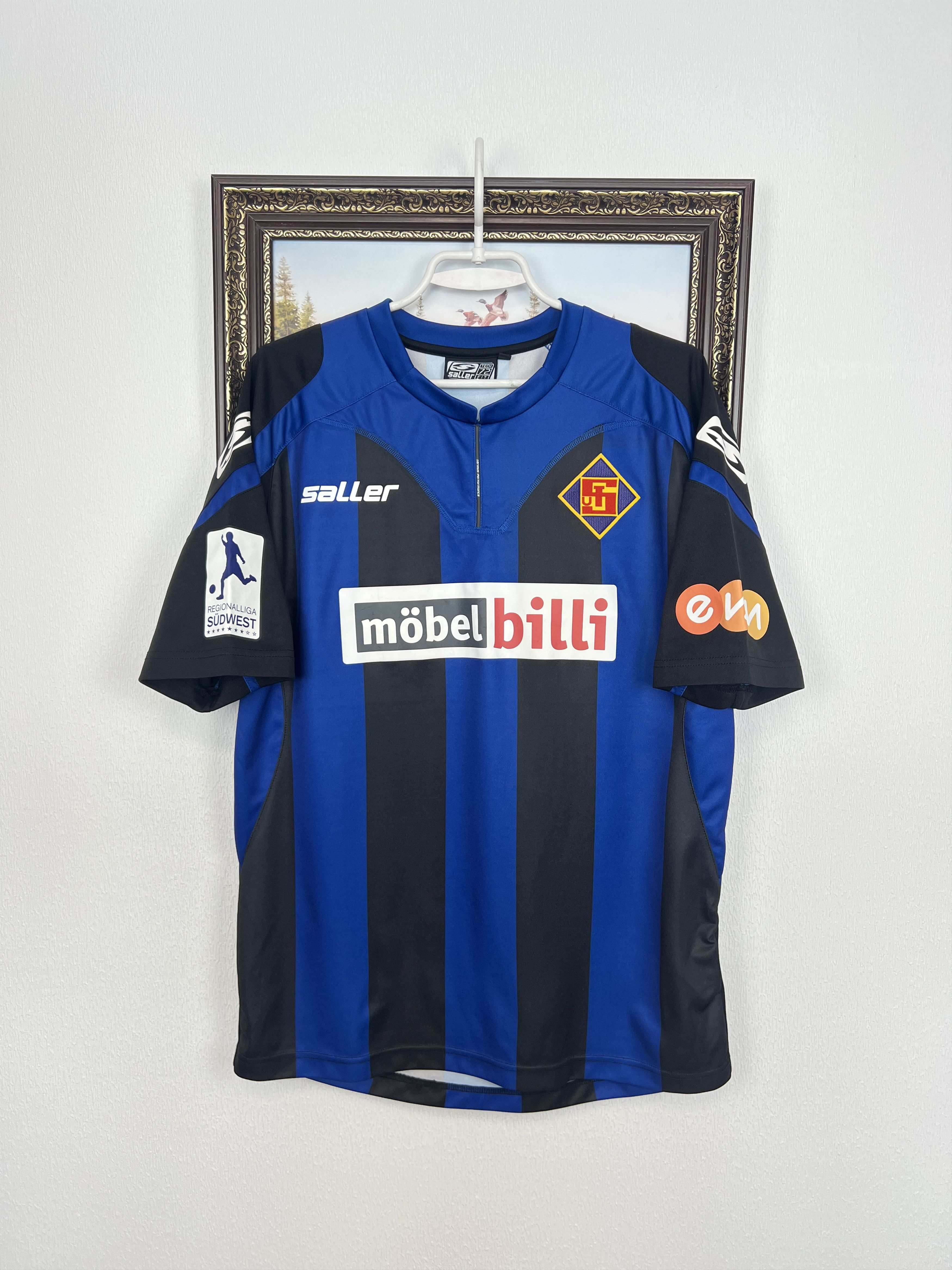Vintage TuS Koblenz Football Shirt Lahn Soccer Match Worn Tee Size US M / EU 48-50 / 2 - 1 Thumbnail