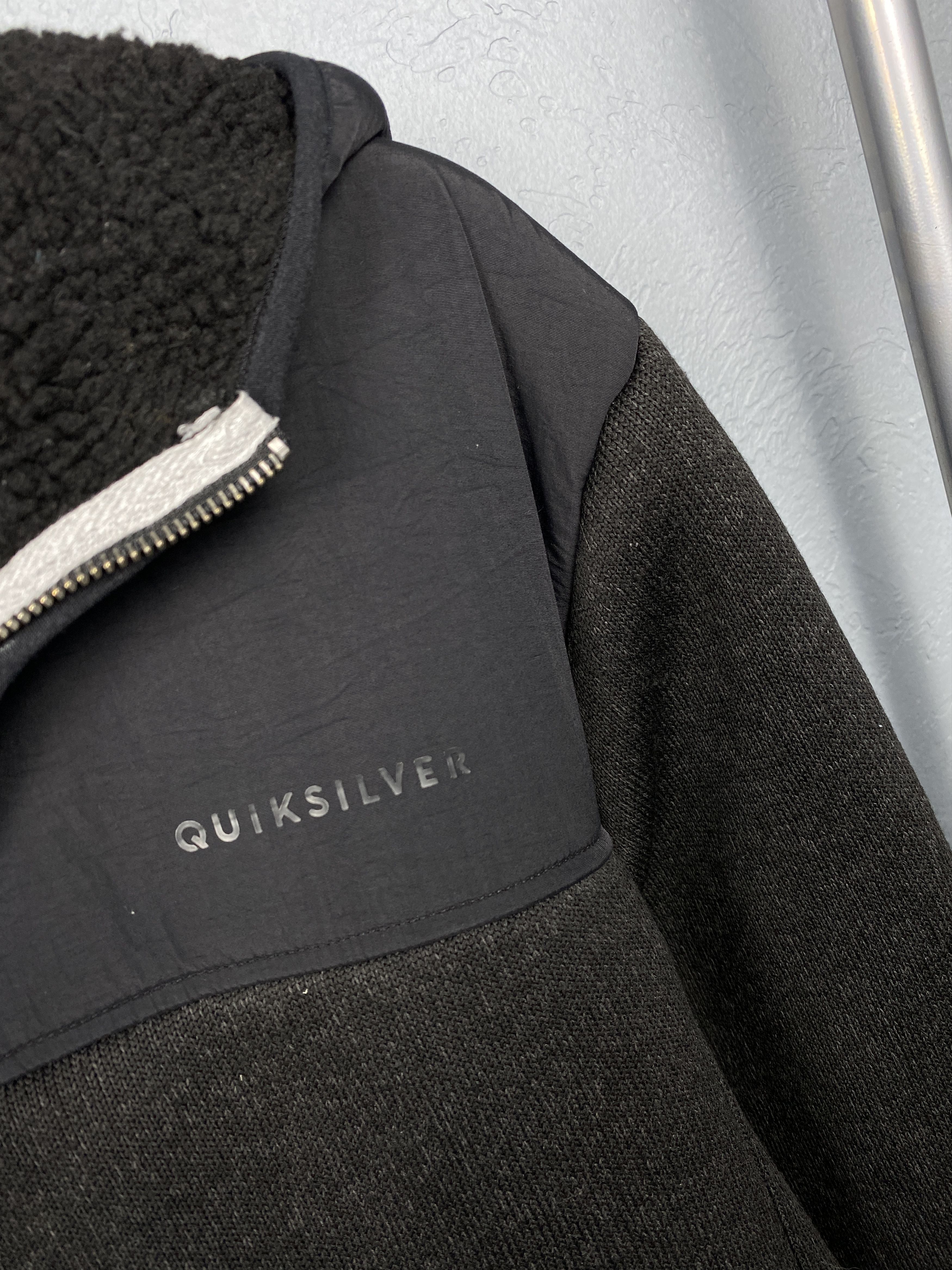 Quiksilver Quiksilver Vintage Sherpa Teddy Fleece Jacket Surf style Size US L / EU 52-54 / 3 - 3 Thumbnail