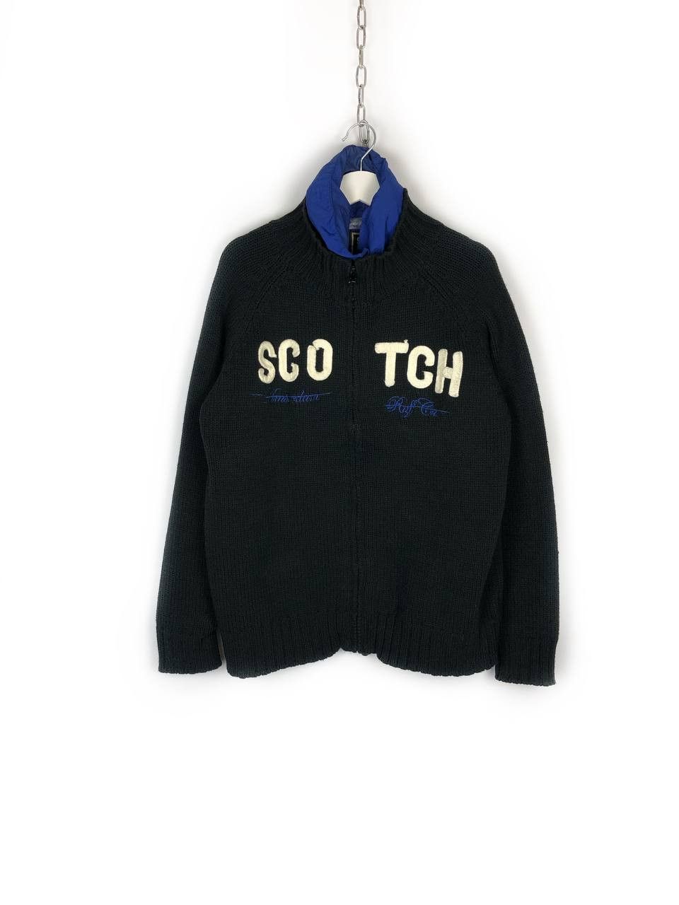 Scotch & Soda Scotch&Soda Knit Jacket 2 in 1 Amsterdam Couture size L Size US L / EU 52-54 / 3 - 2 Thumbnail