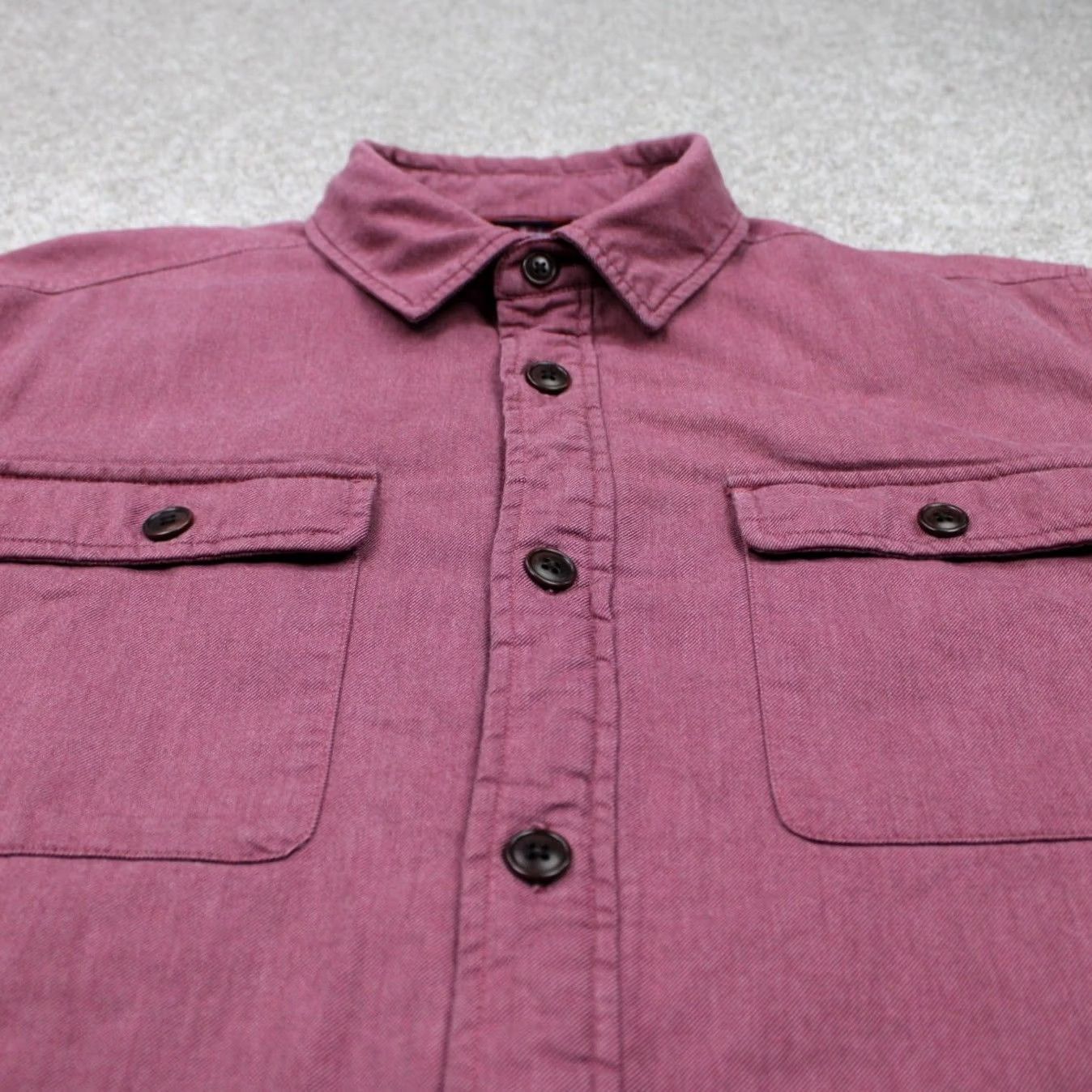 UNTUCKit UNTUCKit Ziraldo Jacket Adult XL Red Shacket Flannel Lined Long Sleeve Button Up Size US XL / EU 56 / 4 - 4 Thumbnail