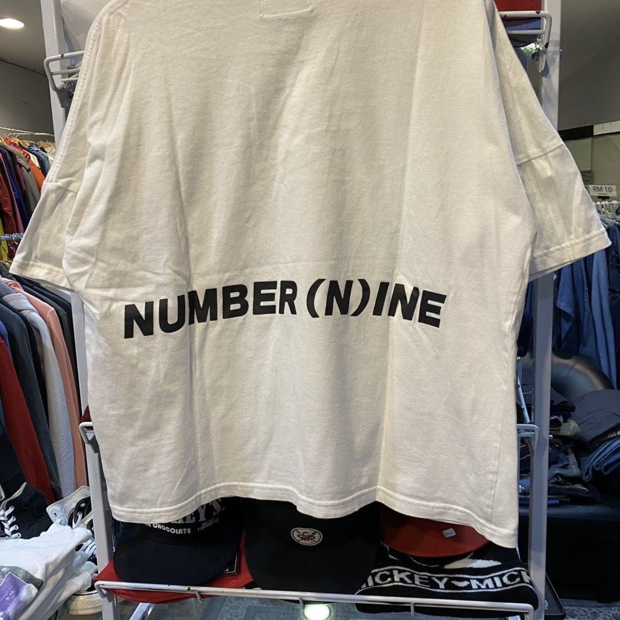 Number (N)ine Number (N)ine Oversize Spell Out T-Shirt Size US S / EU 44-46 / 1 - 4 Thumbnail