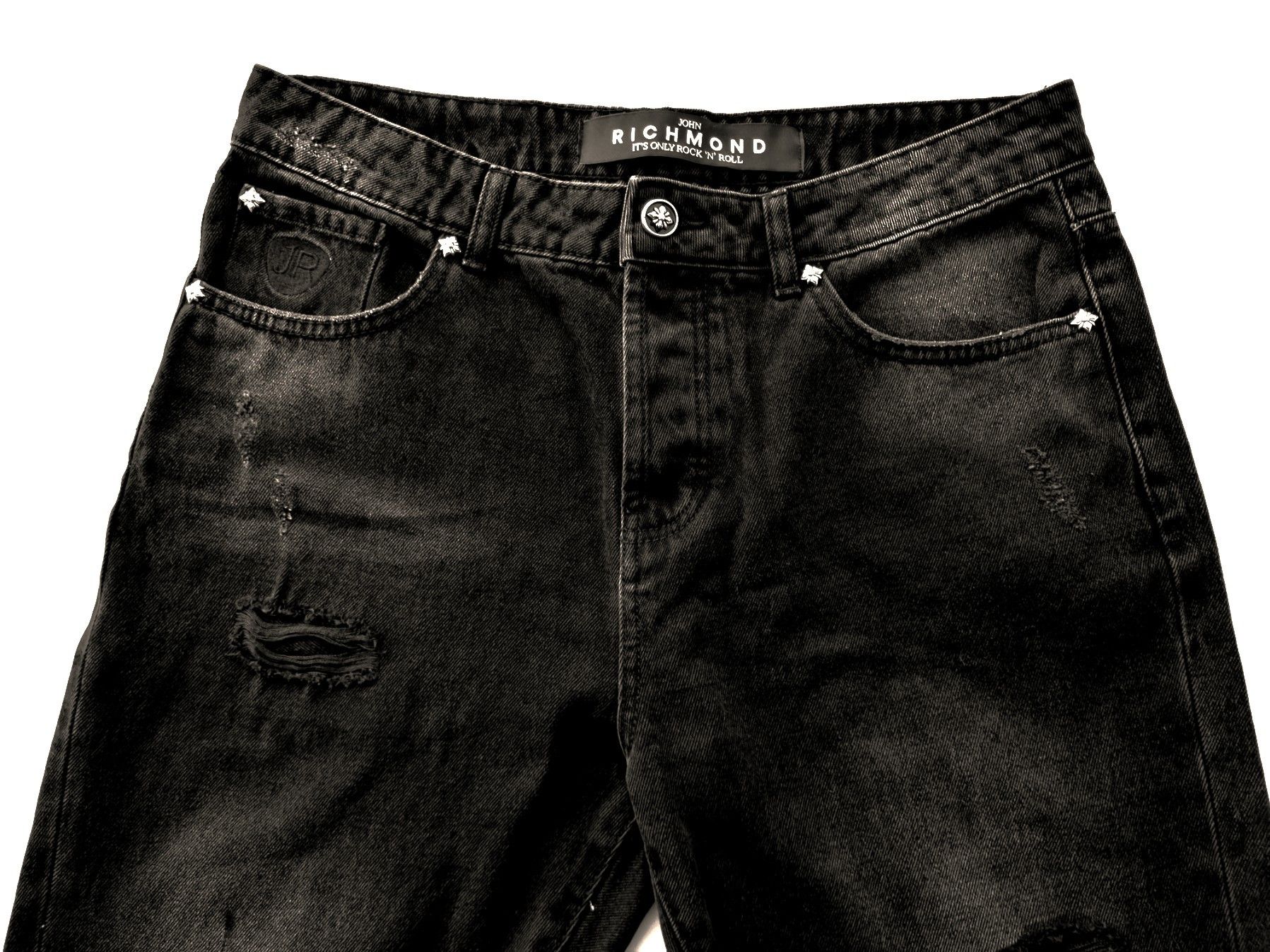 John Richmond John Richmond It's Only Rock'N'Roll Distressed Jeans Size US 33 - 4 Thumbnail