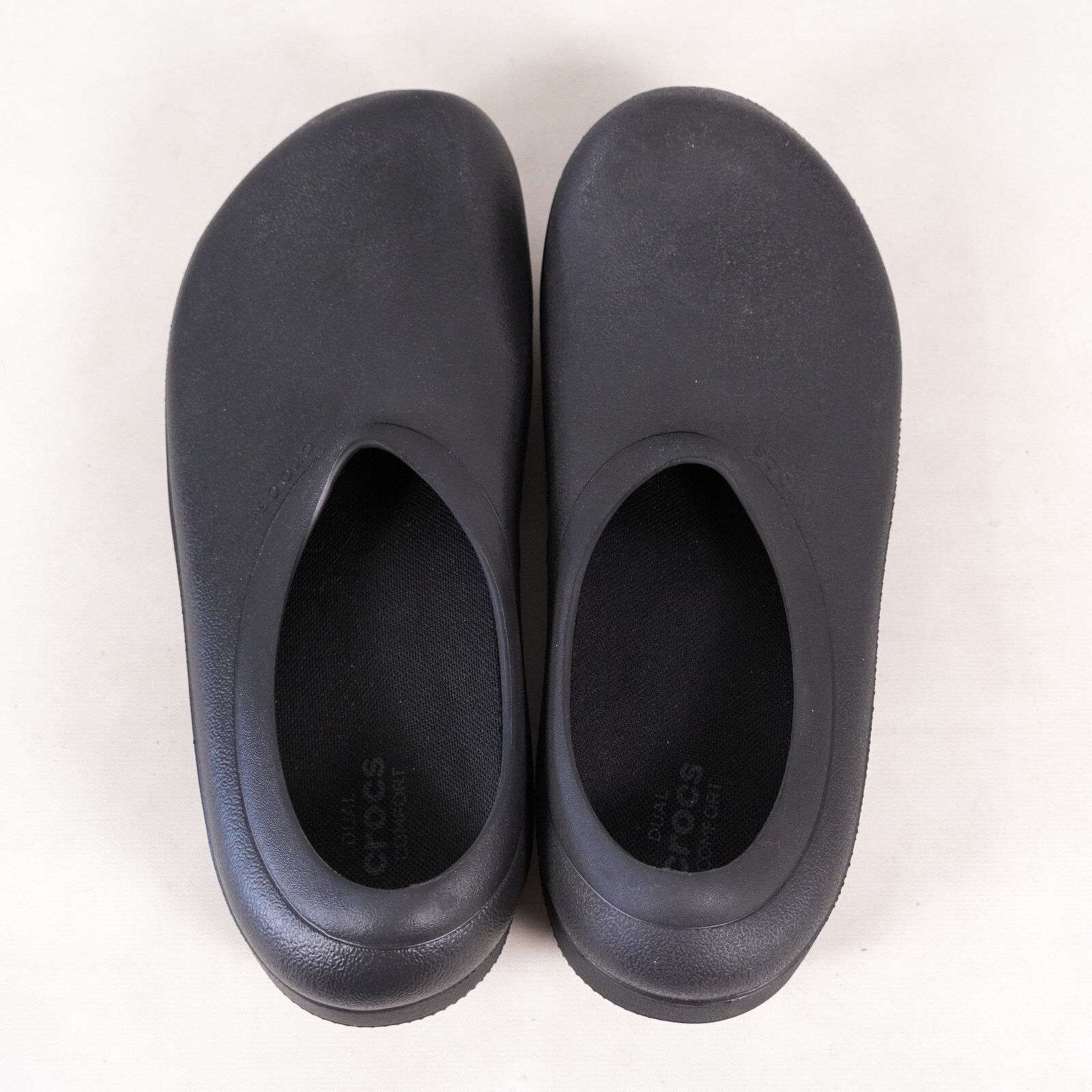 Crocs Crocs Work Shoes Slip On Clogs Non Slip Women 12 Black Size US 12 / IT 42 - 4 Thumbnail
