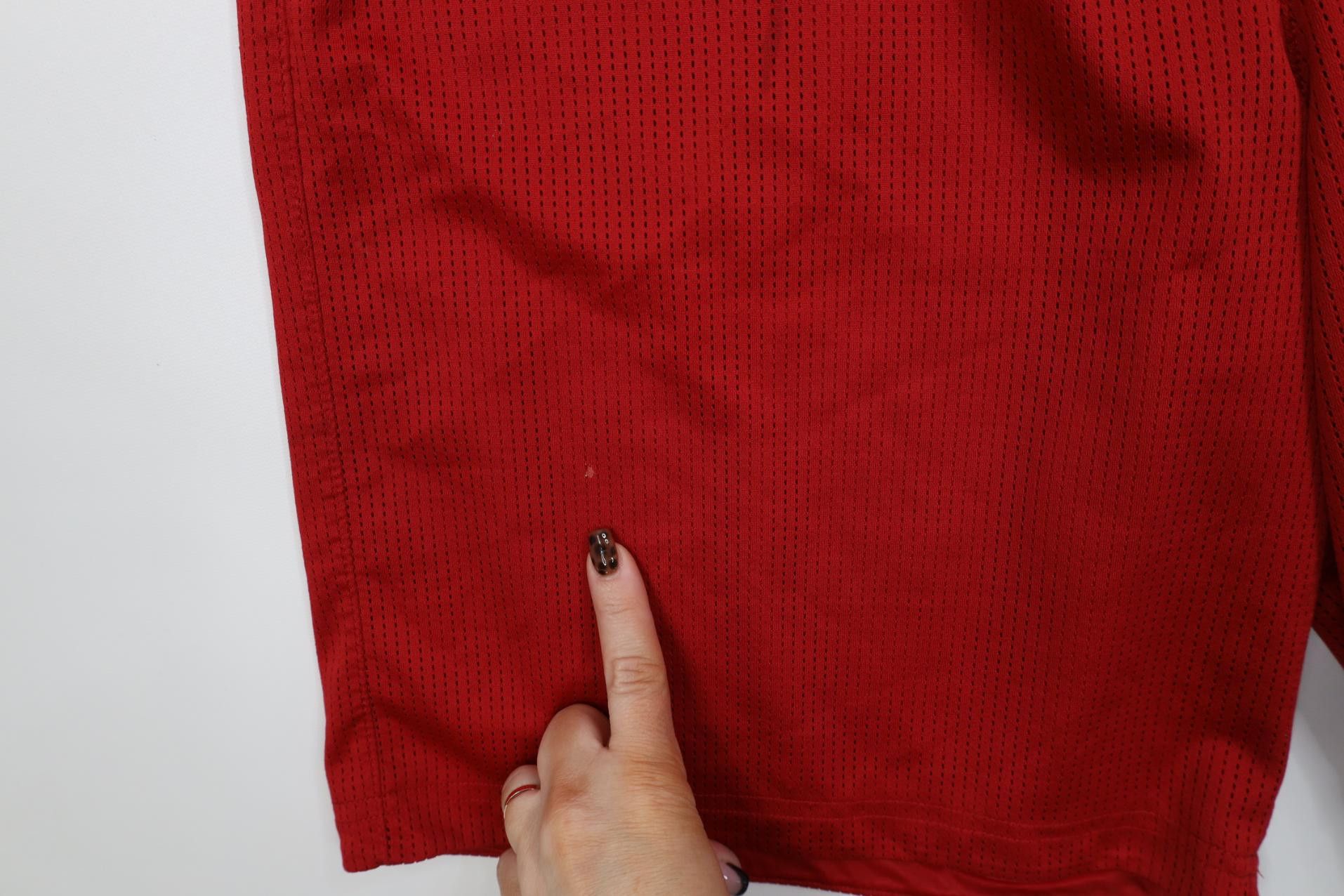Nike Vintage Y2K Nike Mini Swoosh Mesh Basketball Shorts Red Size US 34 / EU 50 - 6 Thumbnail