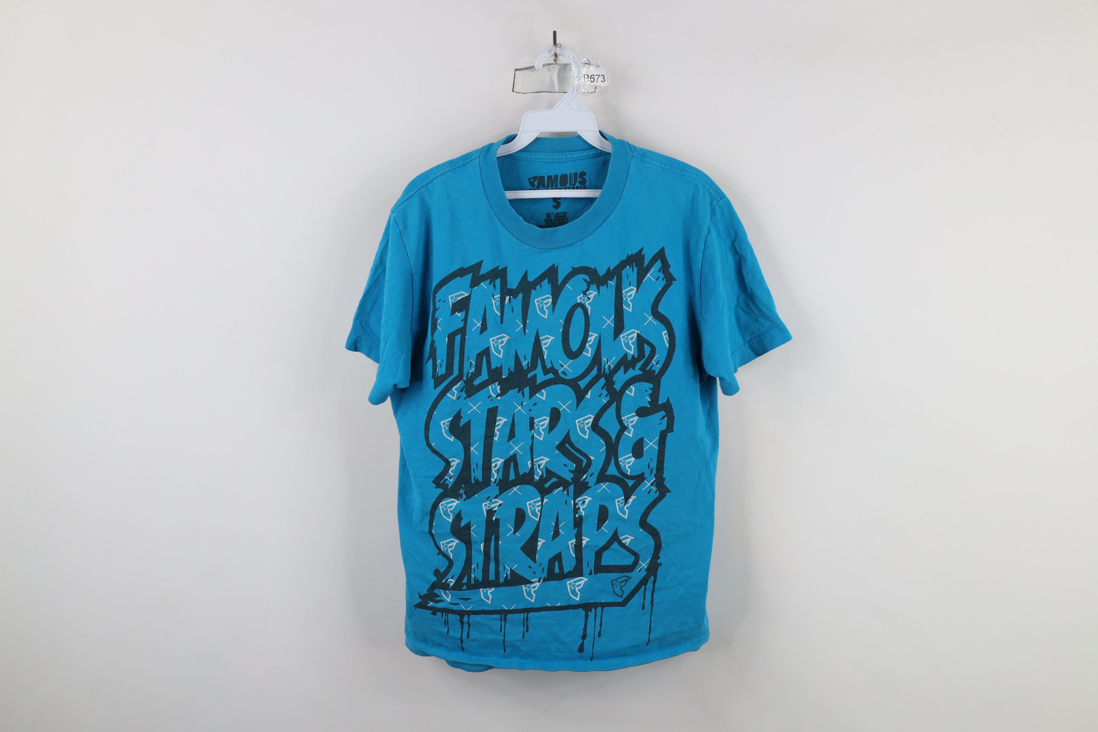 Famous Stars And Straps × Vintage Vintage 90s Y2K Famous Stars and Straps Spell Out T-Shirt Size US S / EU 44-46 / 1 - 1 Thumbnail