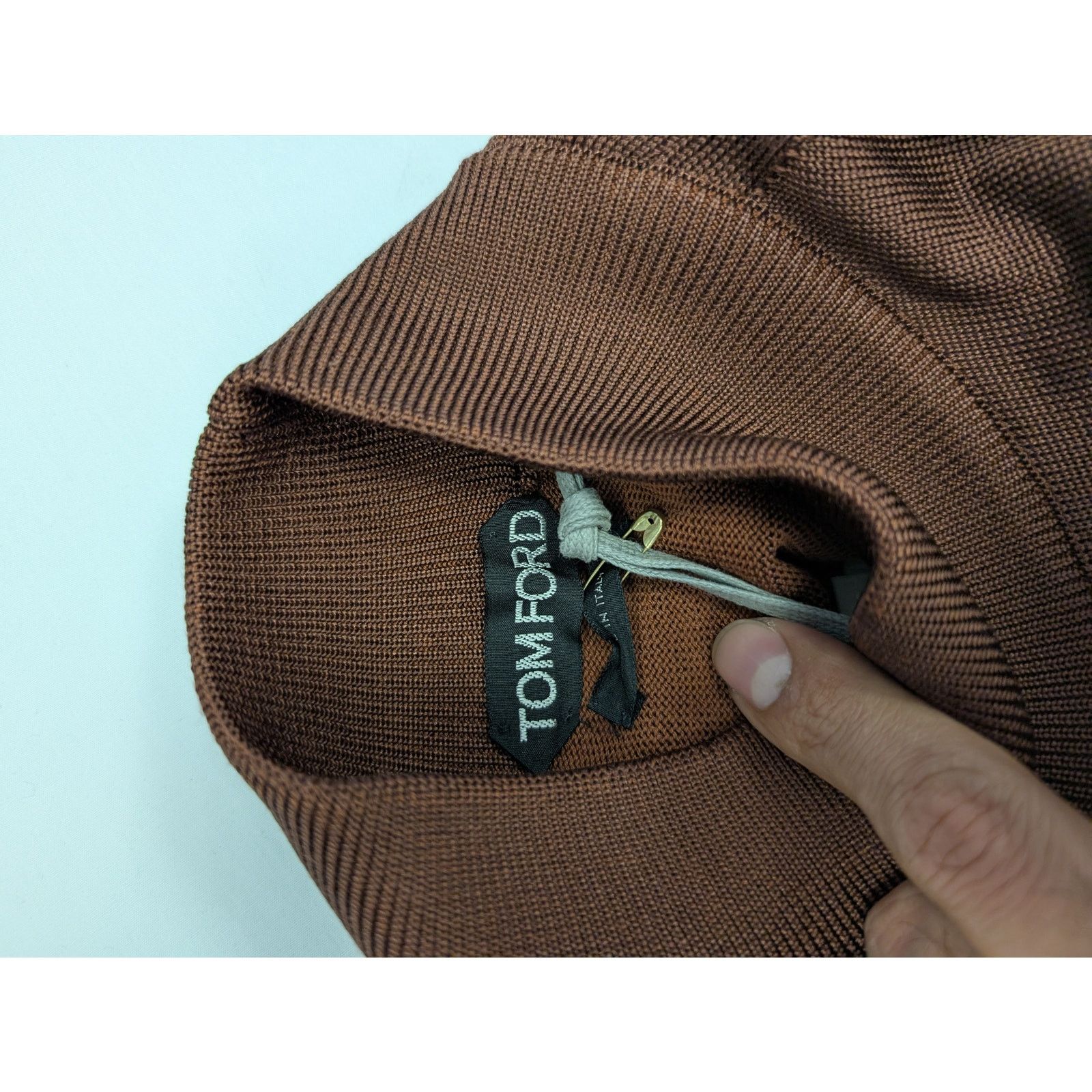 Tom Ford o1rshd1 Sweatshirt in Dark Brown Size US L / EU 52-54 / 3 - 10 Thumbnail