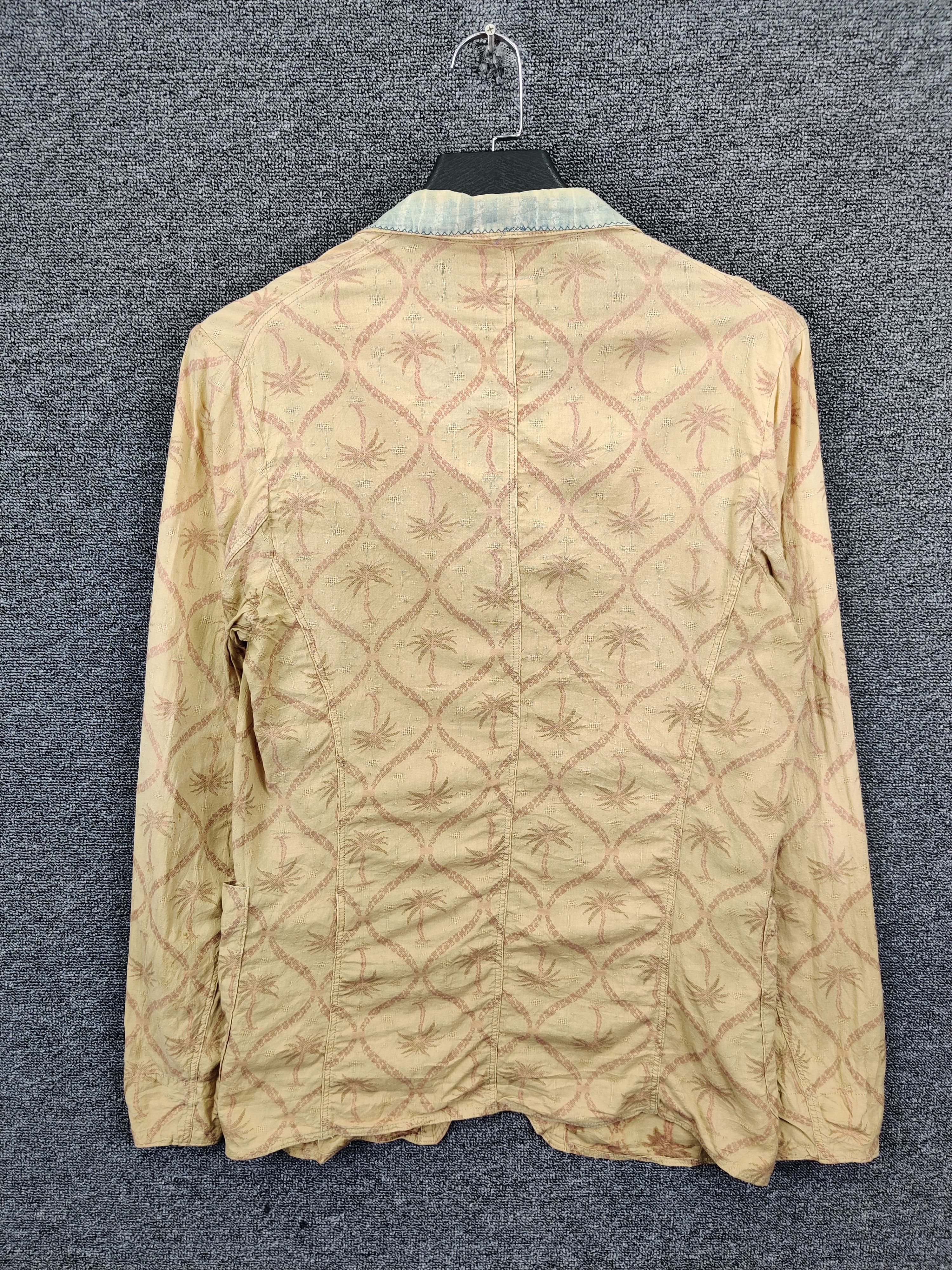 Kapital Vintage Kapital Woven Palm Tree Patchwork Jacket Size US M / EU 48-50 / 2 - 5 Thumbnail