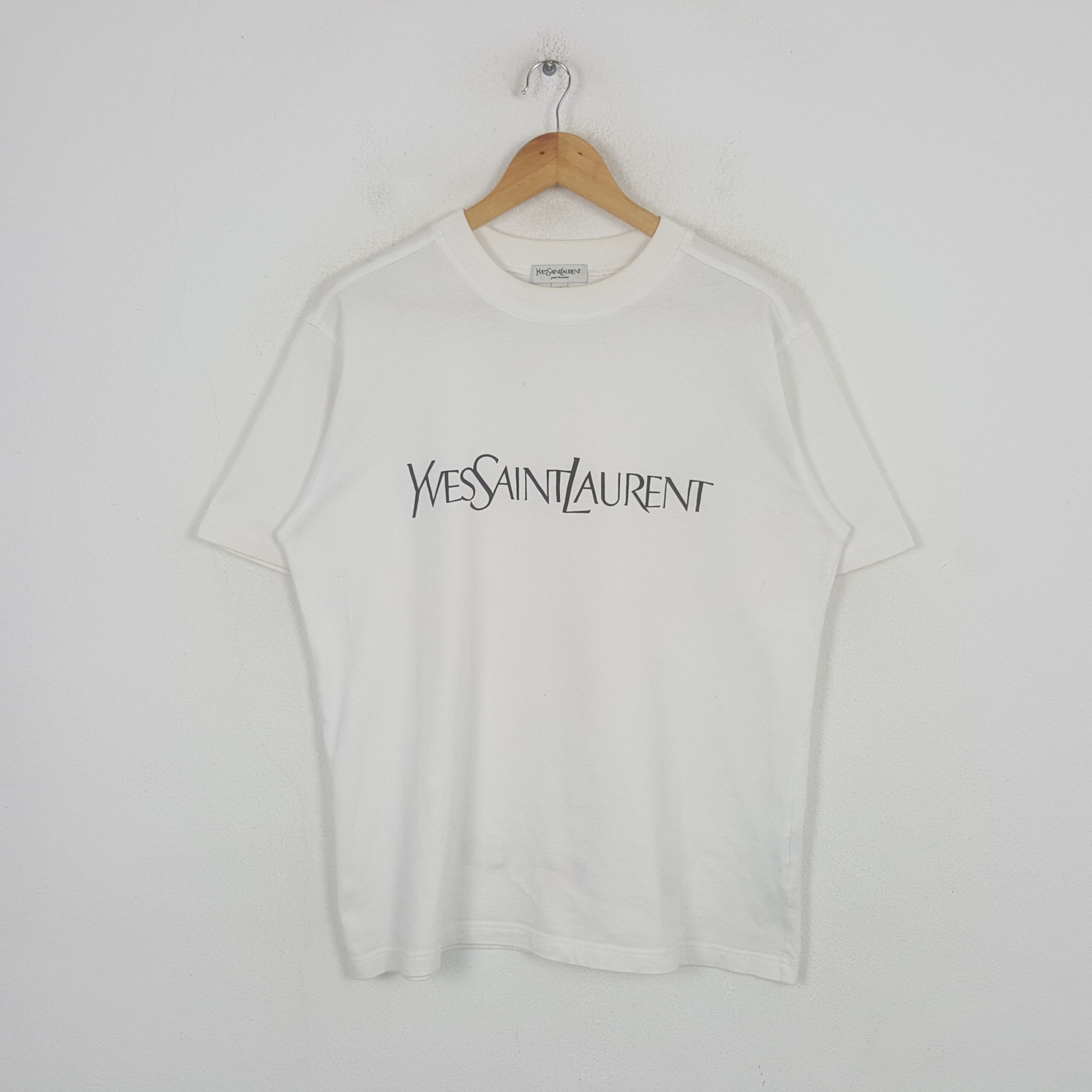 Yves Saint Laurent Vintage Yves Saint Laurent Designer Tshirt C299N57 Size US L / EU 52-54 / 3 - 1 Thumbnail
