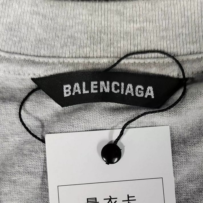 Other Balenciaga Grey Coke Casual Fake Two-Piece Crew Neck Long Size US S / EU 44-46 / 1 - 6 Thumbnail