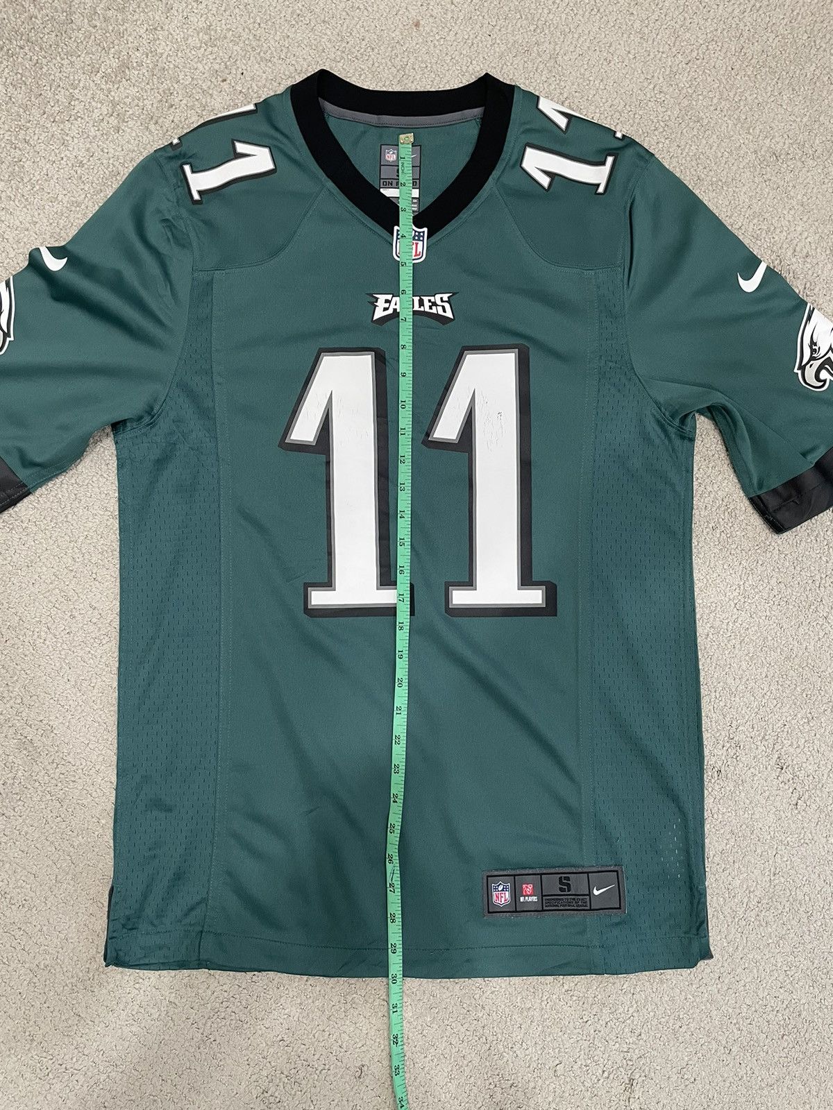 NFL Final Drop💥Philadelphia Eagles NFL Jersey Carson Wentz Size US S / EU 44-46 / 1 - 17 Thumbnail