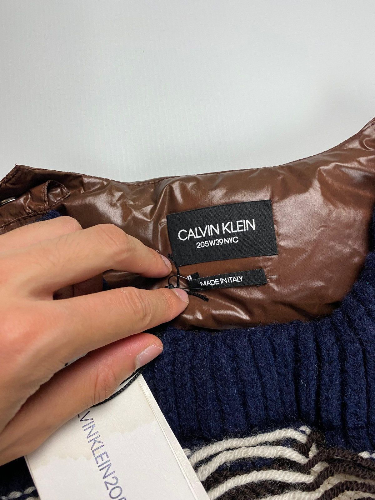 Calvin Klein 205W39NYC Calvin Klein 205W39NYC PADDED KNIT VEST SZ:M Size US M / EU 48-50 / 2 - 3 Thumbnail