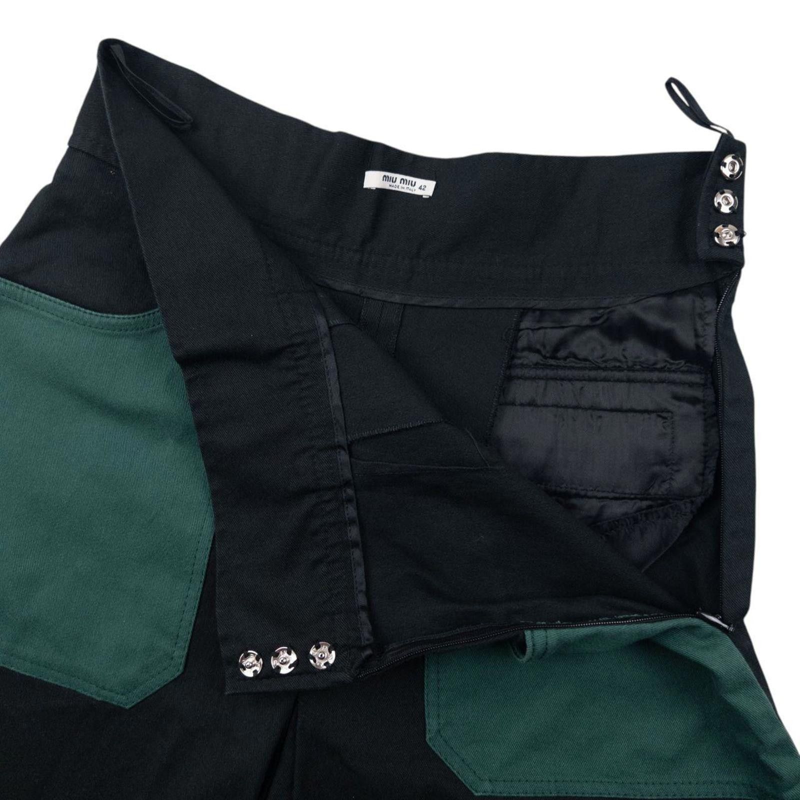 Miu Miu Vintage 2000s Miu Miu Pleated High Waist Skort Size W25 Size 25" / US 0 / IT 36 - 6 Thumbnail