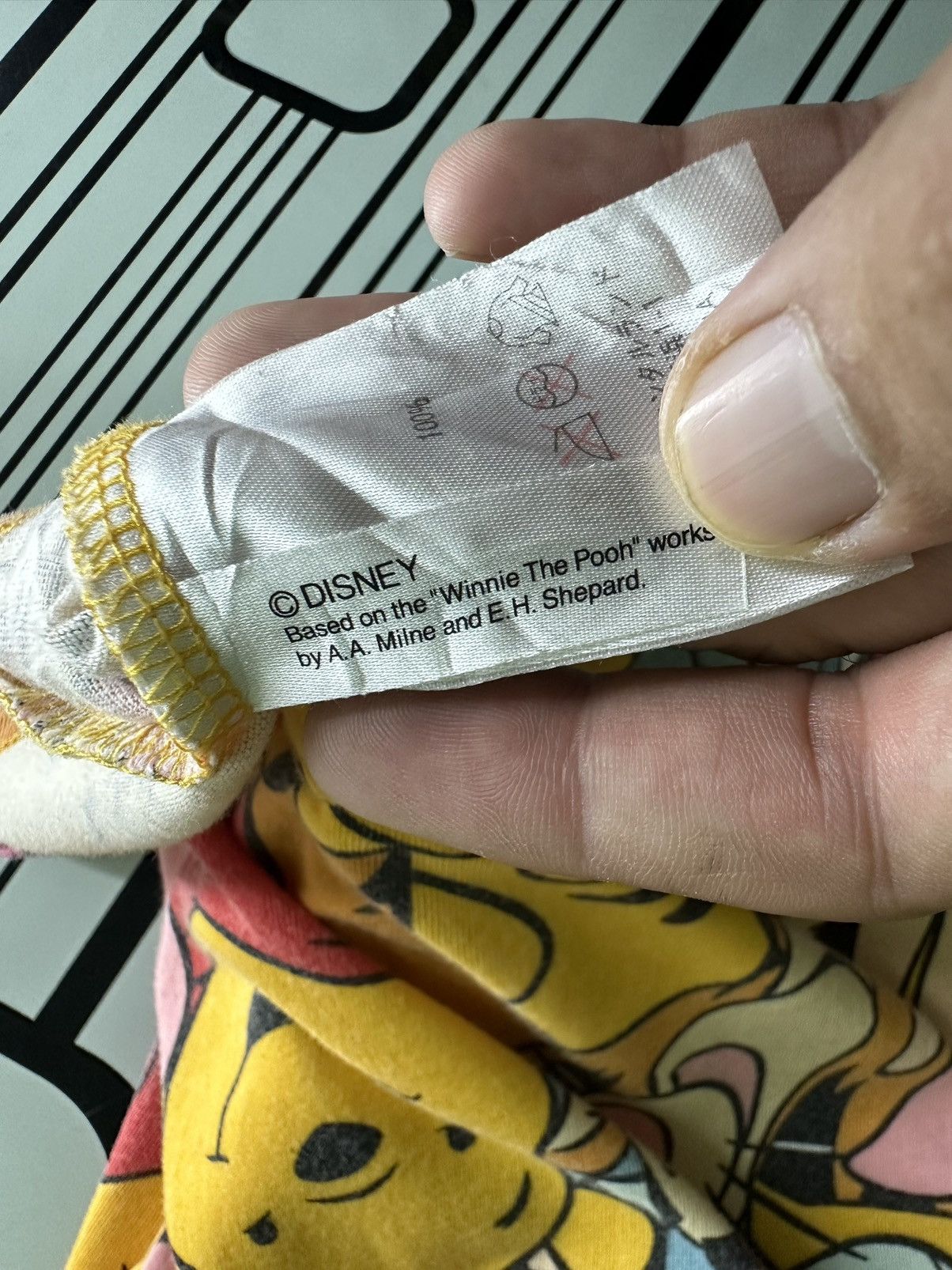 Japanese Brand All Over Print WinnieThe Pooh Shirt Tee Size US M / EU 48-50 / 2 - 5 Thumbnail