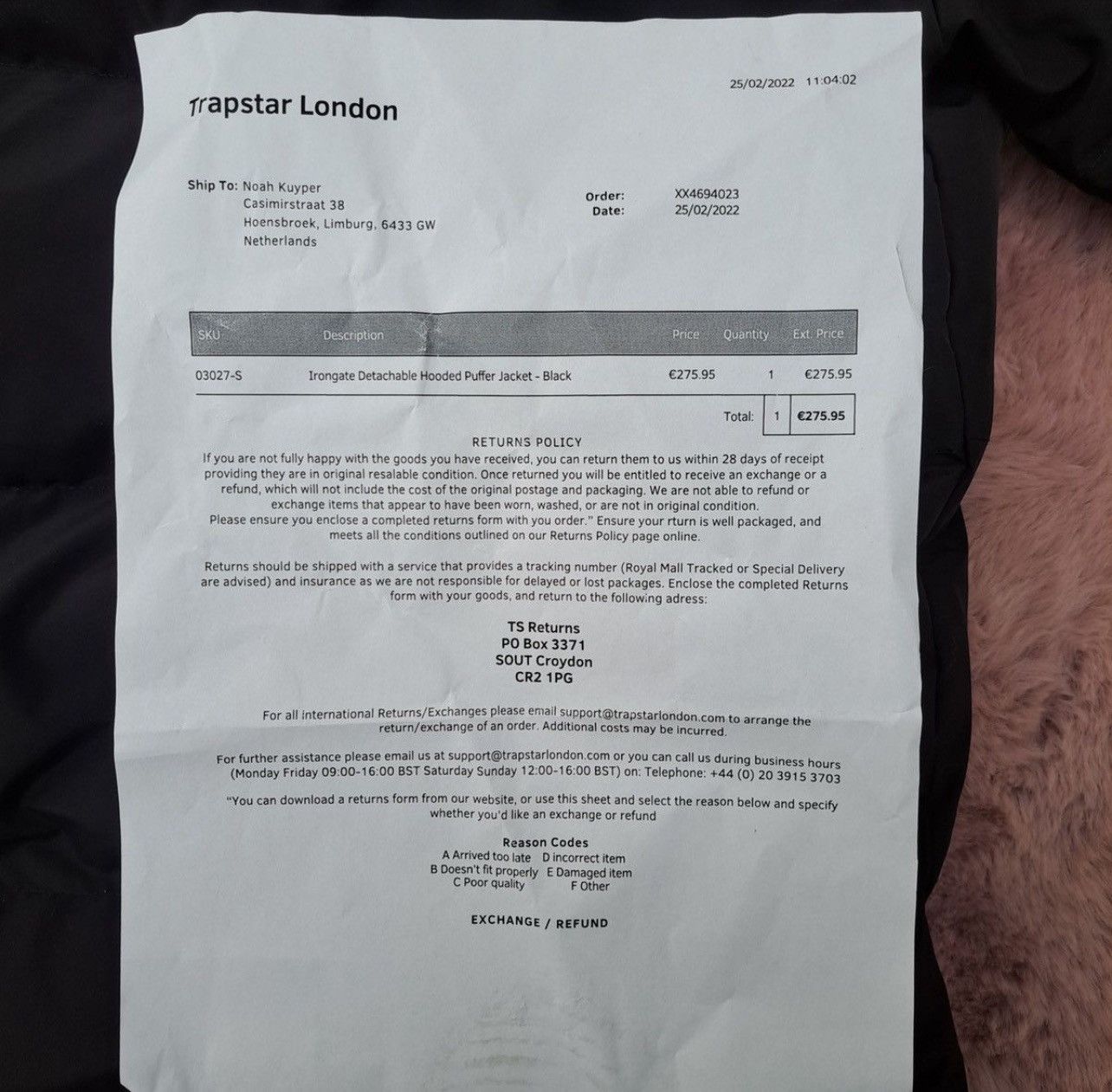 Trapstar London Trapstar London puffer Size US S / EU 44-46 / 1 - 3 Thumbnail