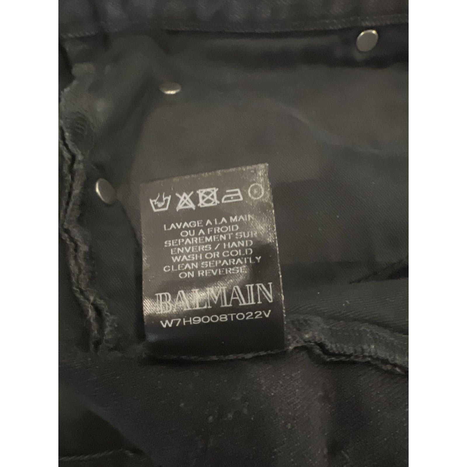 Balmain Balmain Distressed Skinny Jeans Size US 32 / EU 48 - 8 Thumbnail