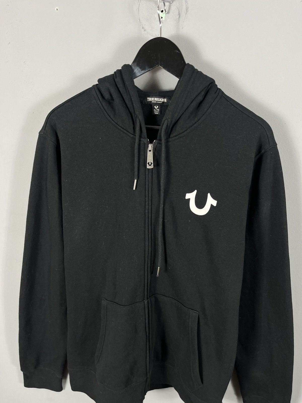 True Religion True Religion Buddha WT Men Black Cotton Y2K Full Zip Hoodie Size US XL / EU 56 / 4 - 2 Thumbnail