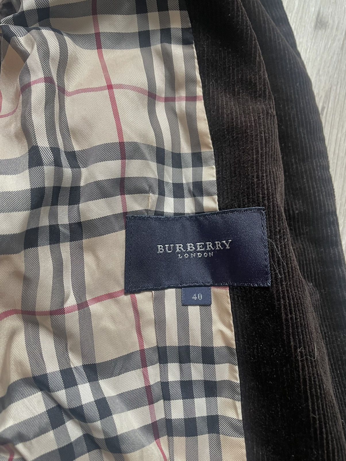 Burberry Burberry brown cotton blazer Size US S / EU 44-46 / 1 - 5 Thumbnail