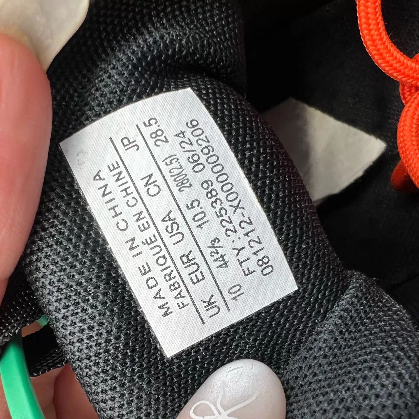 Arc'teryx Arc'teryx Kopec Jacket Black & Gray 44.5 Size US 11.5 / EU 44-45 - 8 Thumbnail