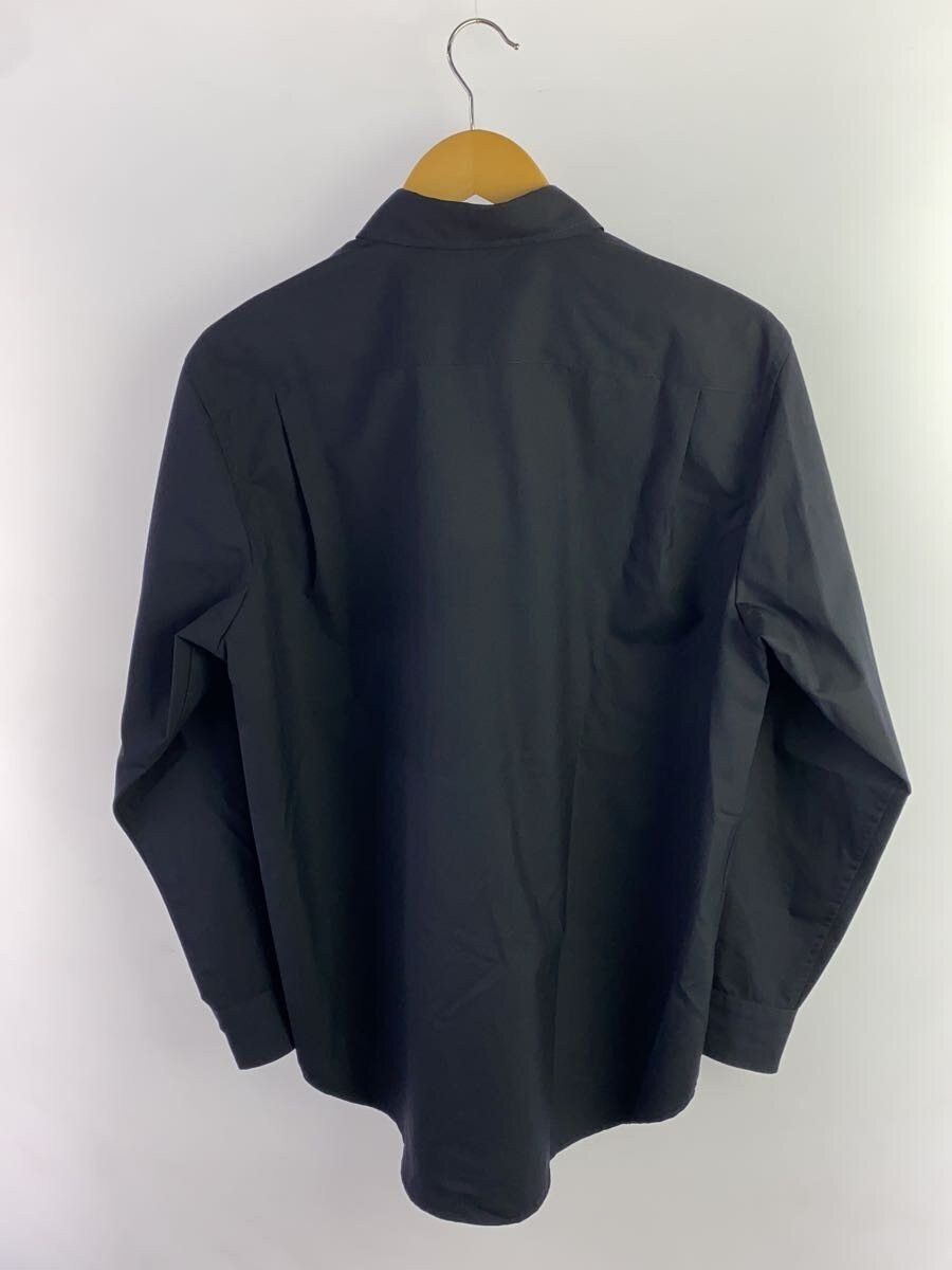 Auralee Black Super Fine Tropical Wool Shirt Size US L / EU 52-54 / 3 - 2 Thumbnail