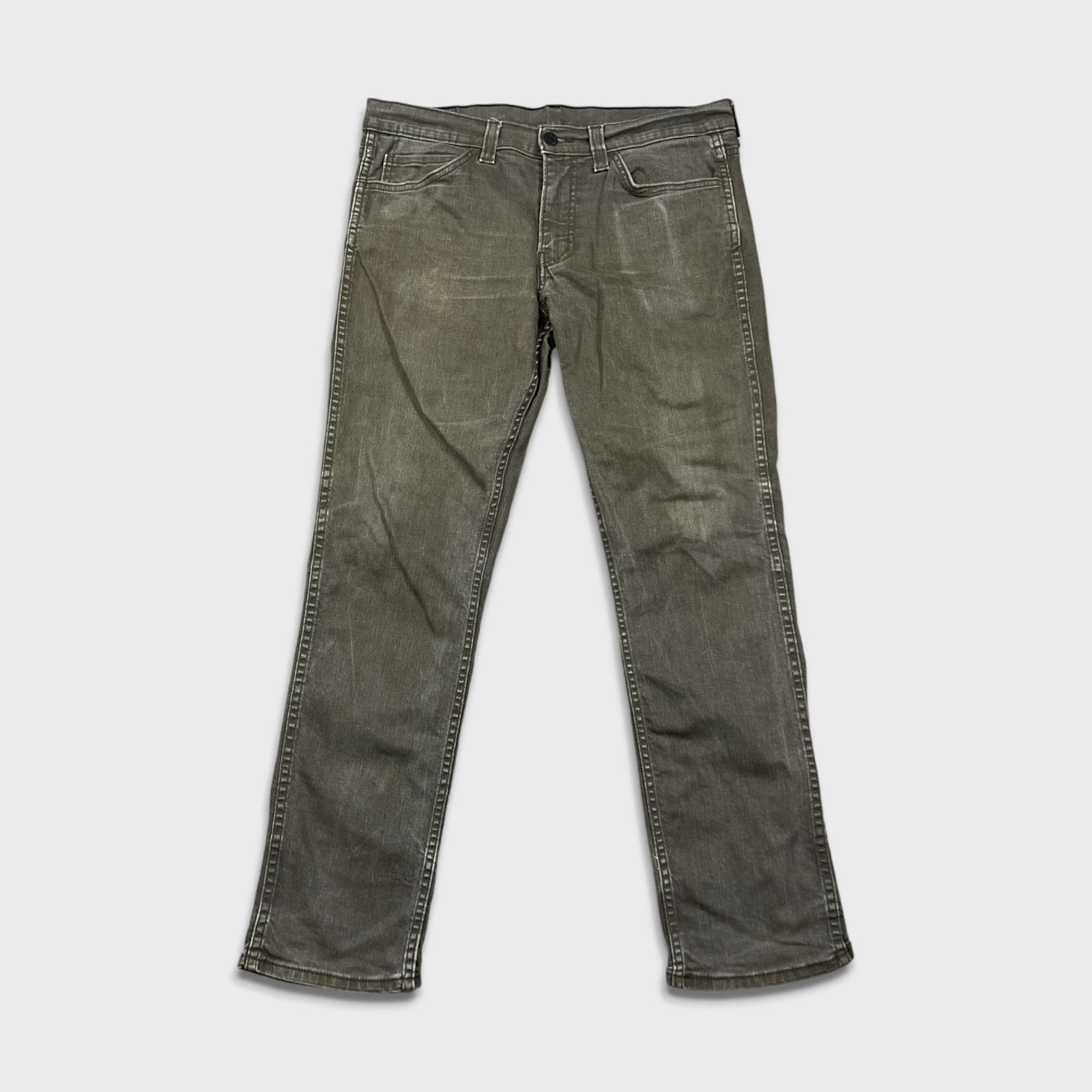 Levi's × Vintage Levi's 511 Jeans 33x30 Slim Fit Faded American Denim Pants Size US 33 - 1 Thumbnail