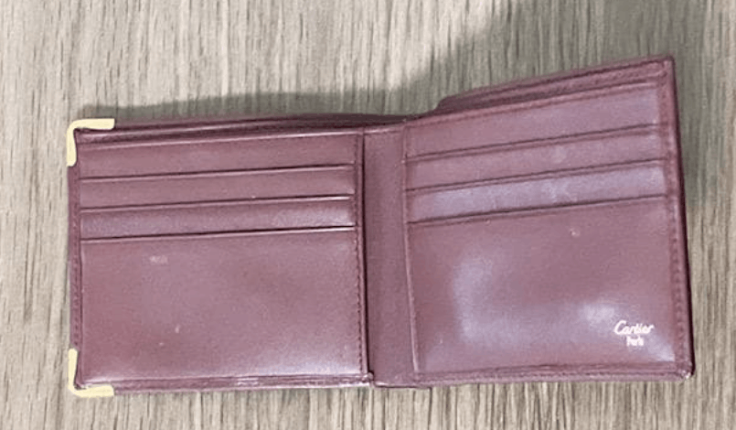 Cartier Cartier Must Line Bordeaux Compact Bi-fold Wallet Size ONE SIZE - 2 Thumbnail