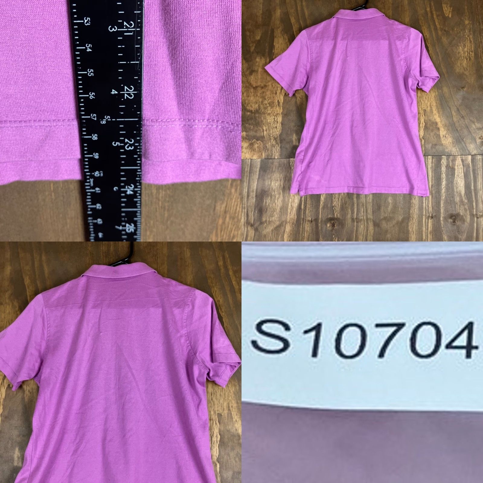 Peter Millar Peter Millar Womens Shirt Purple Crown Polo Short Sleeve Medium Casual Workwear Glance: Preppy, Athletic, Normcore Women’s Polo Size M / US 6-8 / IT 42-44 - 8 Thumbnail