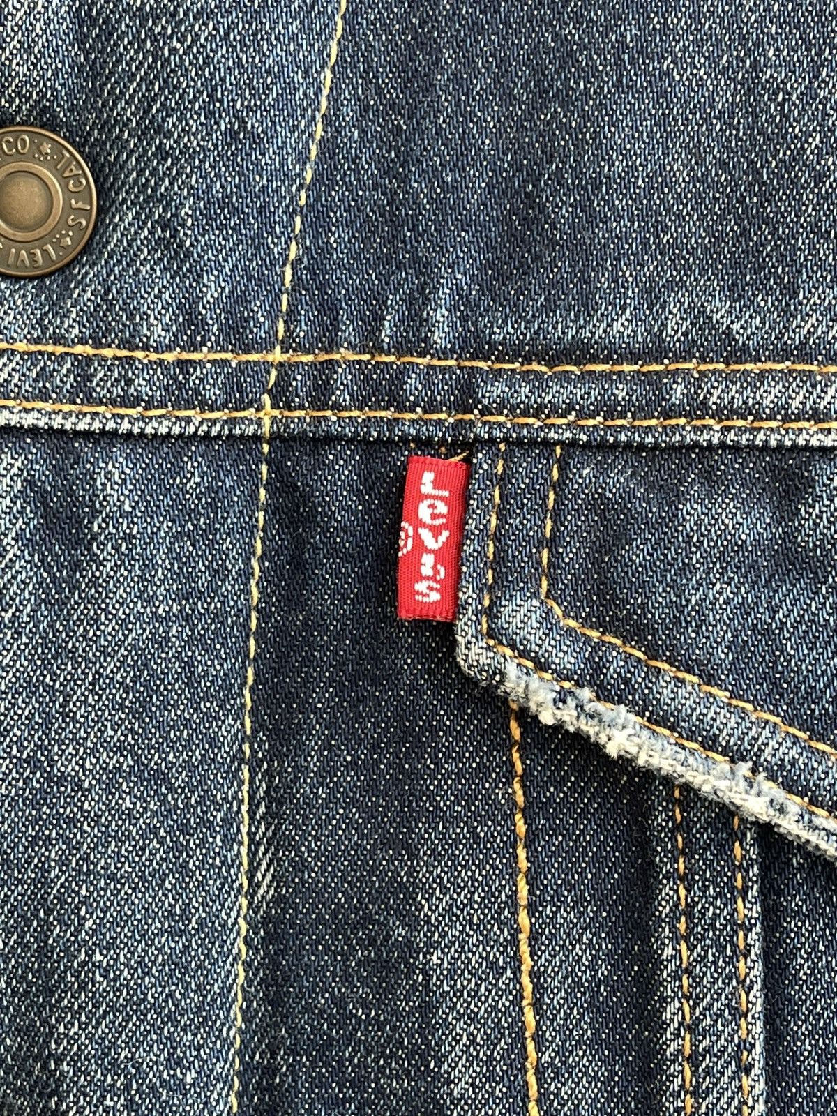 Levi's Levis Type 3 III Sherpa Trucker Washed Blue Denim Jacket Size US L / EU 52-54 / 3 - 8 Thumbnail