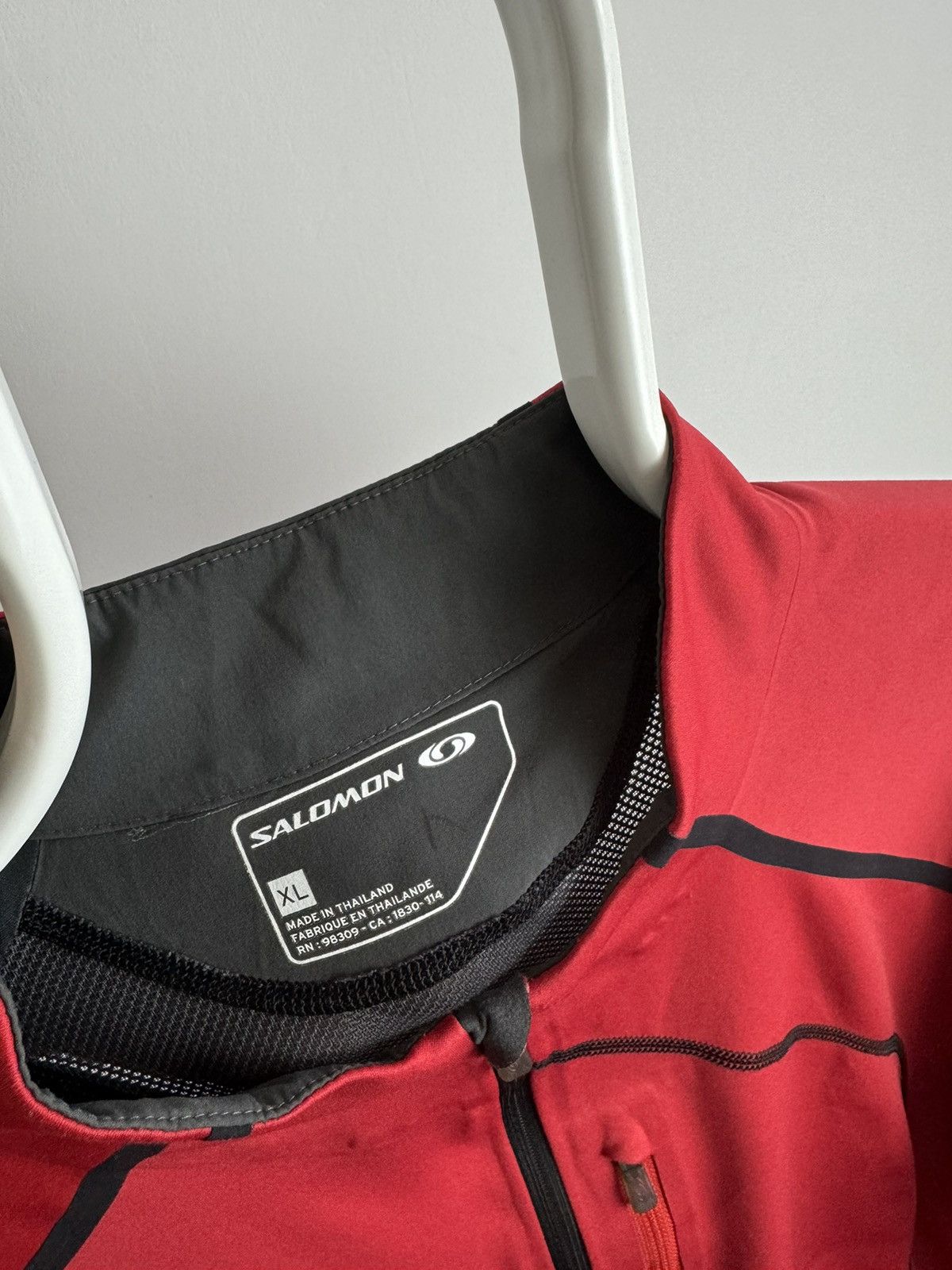 Salomon Vintage Salomon Running Gorpcore Style Windbreaker Zip Size US XL / EU 56 / 4 - 4 Thumbnail