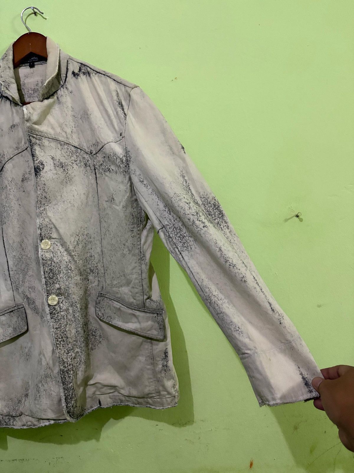 If Six Was Nine × In The Attic × Japanese Brand InTheAttic Acid Wash Jacket Design Share Spirit Ifsixwasnine Size US L / EU 52-54 / 3 - 3 Thumbnail