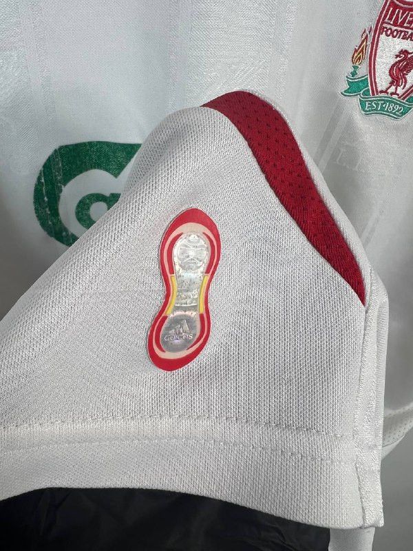 Adidas LIVERPOOL 2007 2008 AWAY FOOTBALL JERSEY ADIDAS LFC SIZE XL Size US XL / EU 56 / 4 - 5 Thumbnail
