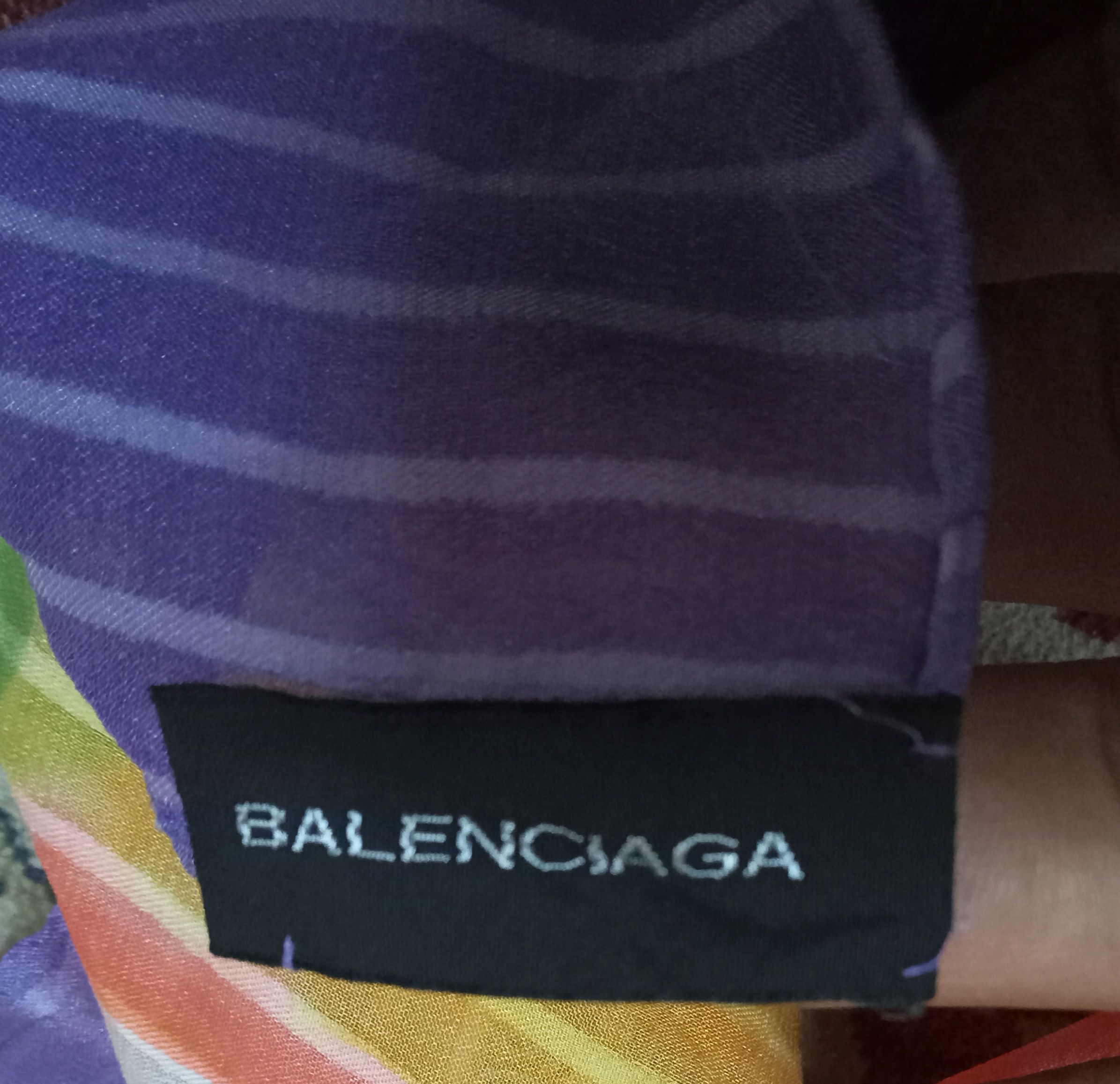 Balenciaga Balenciaga Floral Scarf Size ONE SIZE - 3 Thumbnail