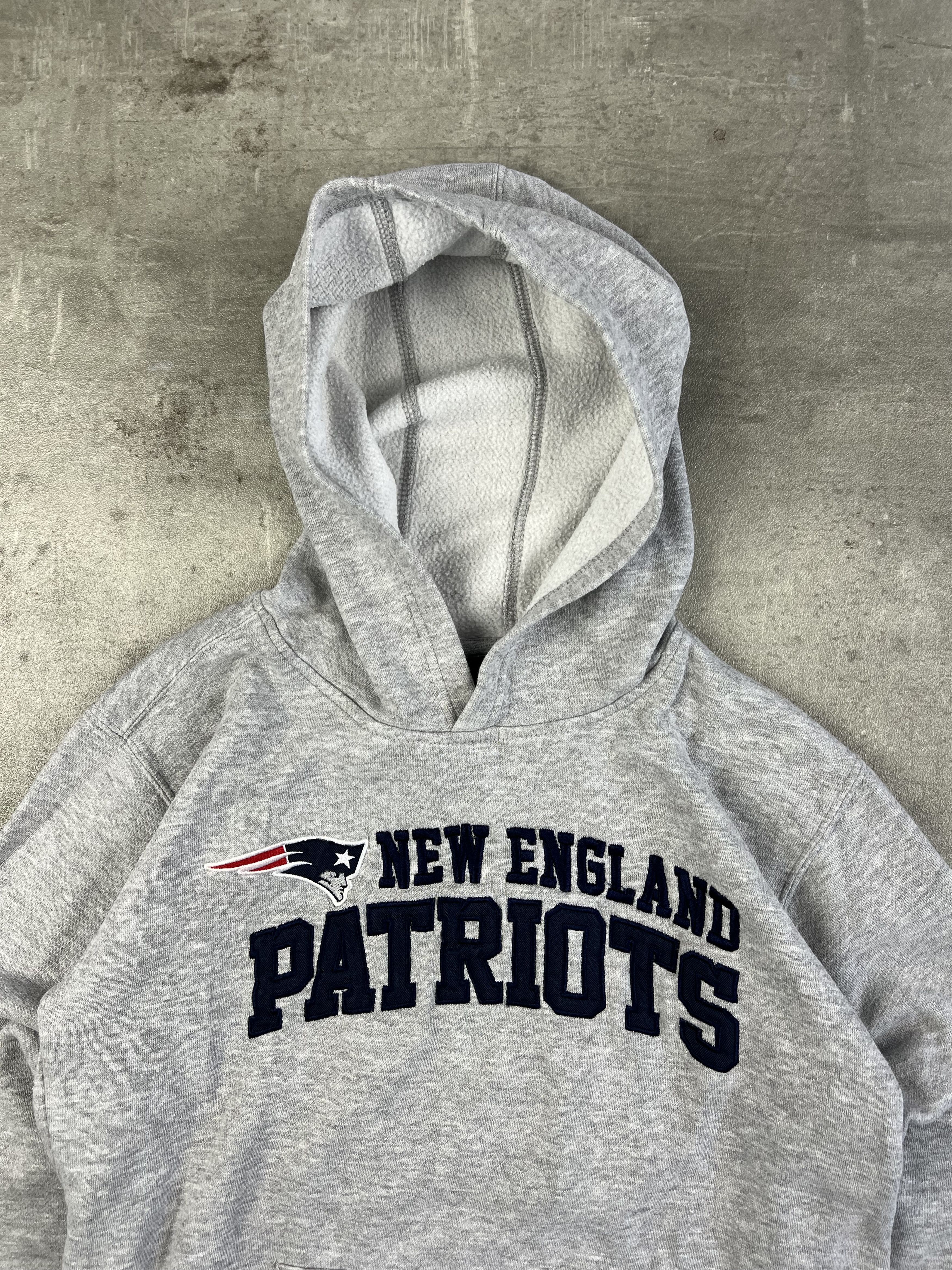 NFL × Vintage NFL PATRIOTS HOODIE GREY Size US XS / EU 42 / 0 - 2 Thumbnail