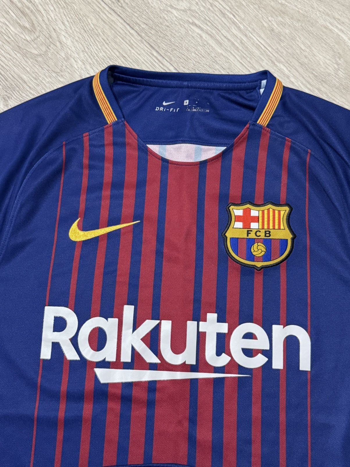 Nike 🔷Nike Barcelona 2017/18 Soccer Jersey and Shorts Set🔷 Size US S / EU 44-46 / 1 - 4 Thumbnail