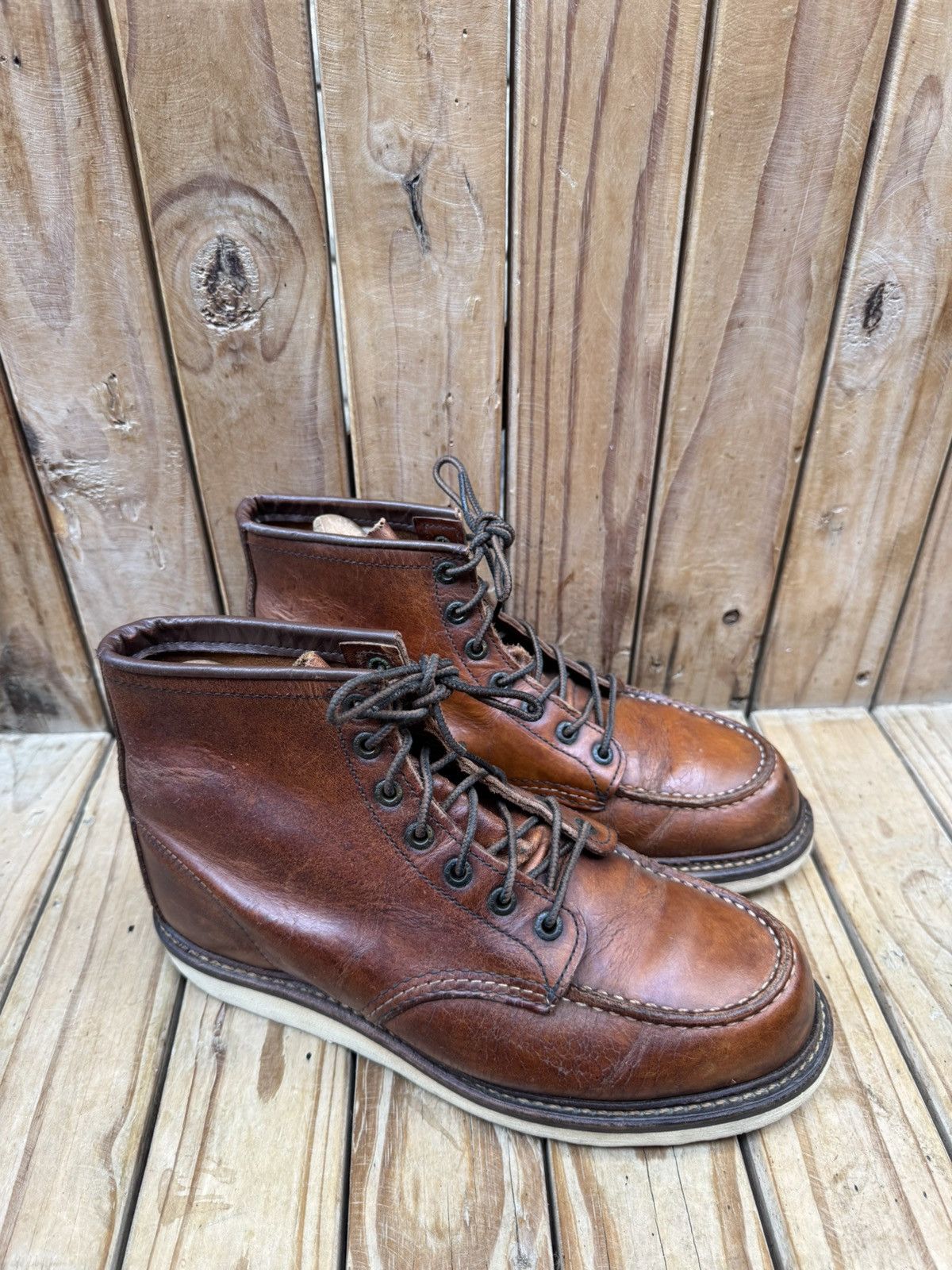 Red Wing Red Wing 1907 Copper Rough Brown Boots US 8 D |UK 7 | EUR 41 Size US 8 / EU 41 - 25 Thumbnail