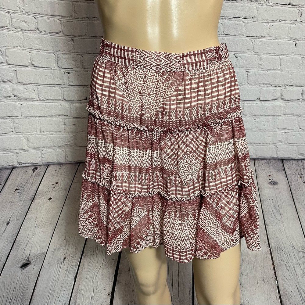 Rebecca Minkoff Rebecca Minkoff Cheryl Tiered Mini Skirt Size 8 Size 30" / US 8 / IT 44 - 3 Thumbnail