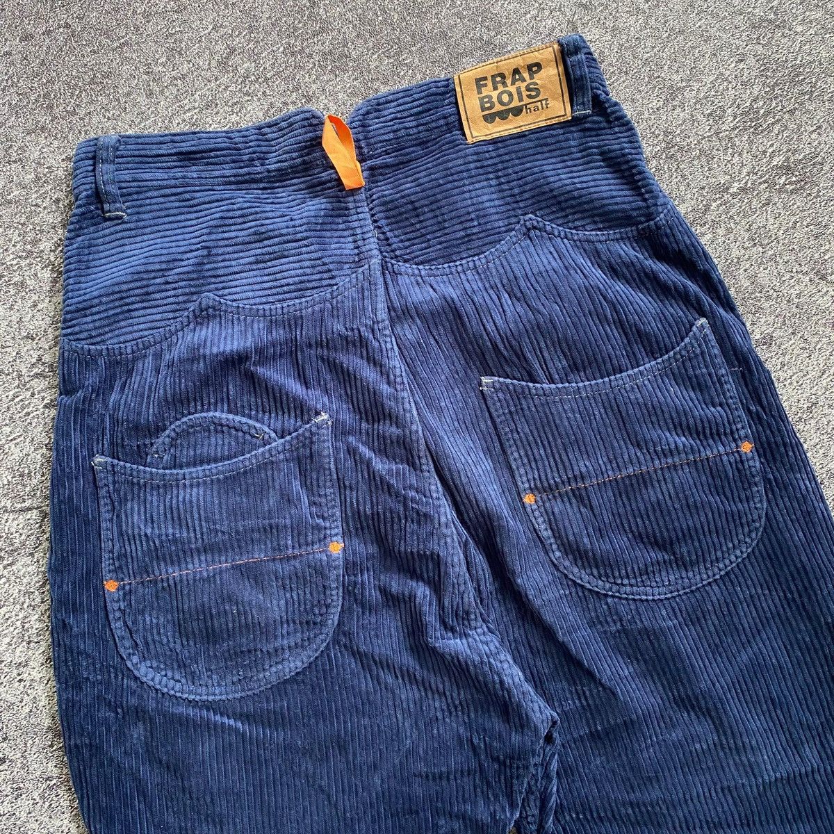 Frapbois 2000s - Frapbois Issey Miyake Drop Ceoth Corduroy Long Pants Size US 32 / EU 48 - 3 Thumbnail