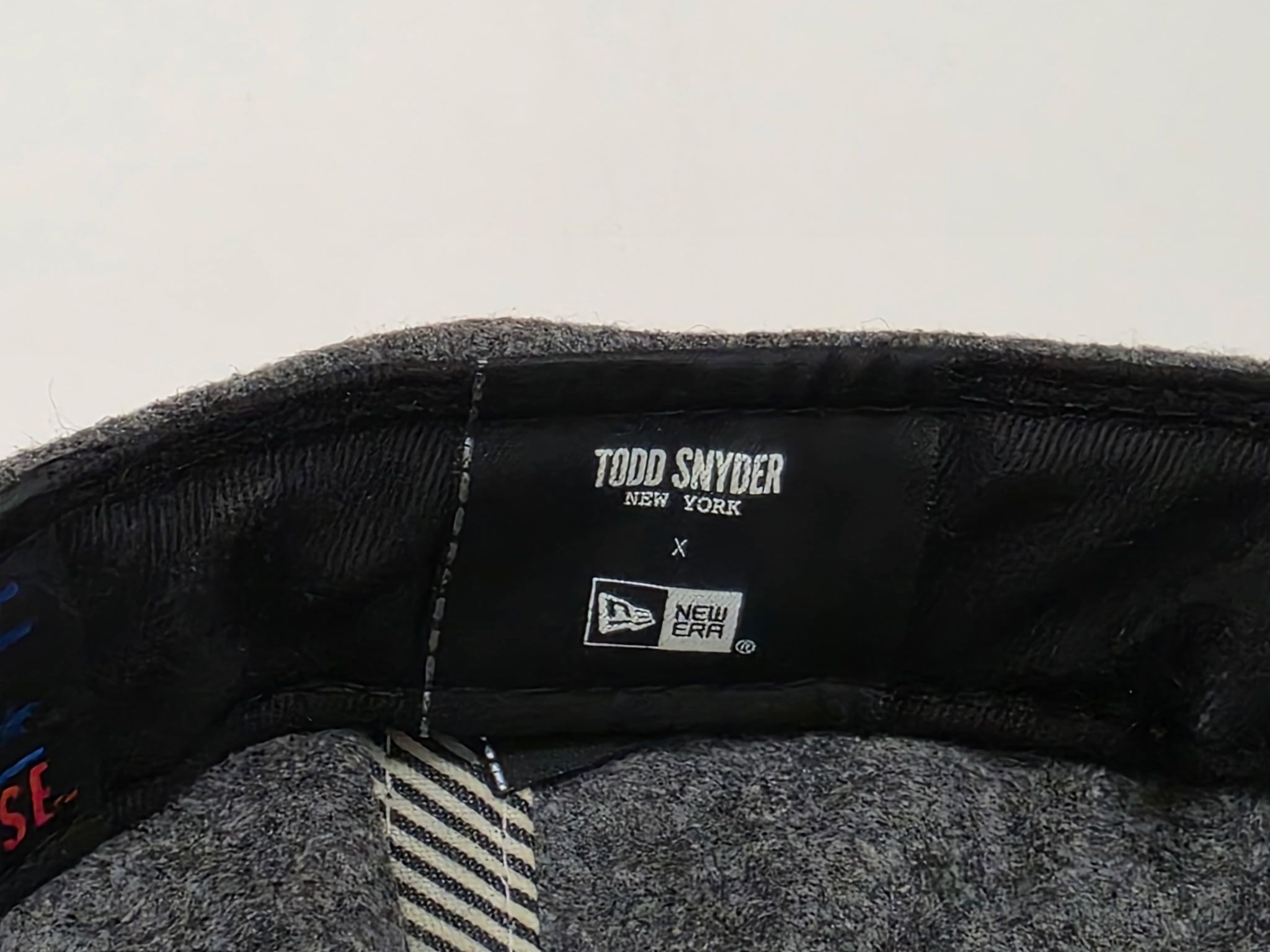 New Era Todd Snyder x New Era Yankees Cap in Grey Wool Cap Size ONE SIZE - 7 Thumbnail