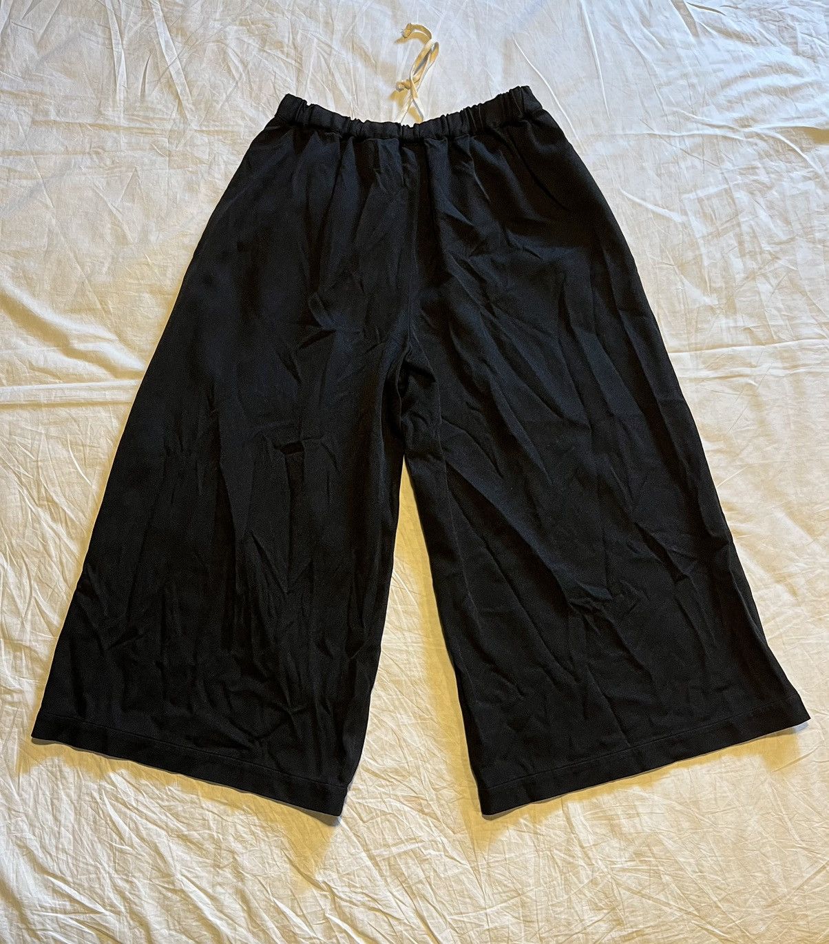 Comme des Garcons Comme des Garçons Black wide leg pants. Size US 26 / EU 42 - 10 Thumbnail