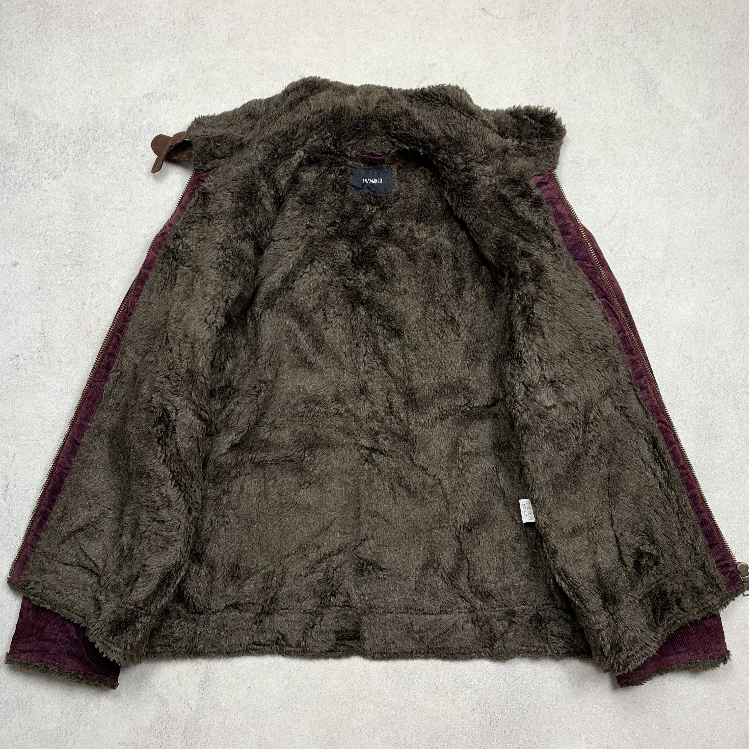 Japanese Brand Hitmaker B-3 Shearling Jacket Fur Lined Size US M / EU 48-50 / 2 - 5 Thumbnail