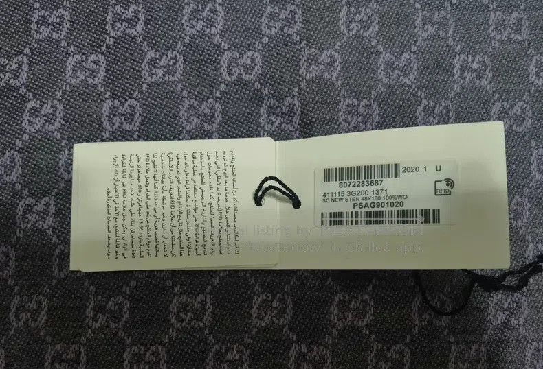 Gucci Gucci Light purple polk dot scarf Size ONE SIZE - 2 Thumbnail